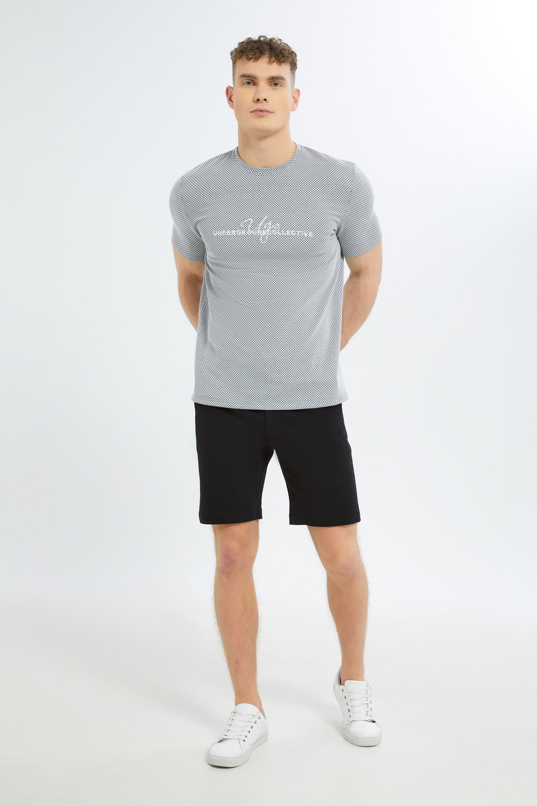 Redtag-Men-Black-Chino-Shorts-Category:Shorts,-Colour:Black,-Deals:New-In,-Dept:Menswear,-Filter:Men's-Clothing,-Men-Shorts,-New-In-Men-APL,-Non-Sale,-RMD,-S23C,-Section:Men--