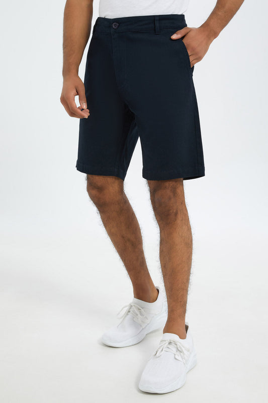 Redtag-Men-Navy-Chino-Shorts-Category:Shorts,-Colour:Navy,-Deals:New-In,-Dept:Menswear,-Filter:Men's-Clothing,-H1:MWR,-H2:GEN,-H3:TRS,-H4:SRT,-Men-Shorts,-New-In-Men-APL,-Non-Sale,-RMD,-S23C,-Season:S23C,-Section:Men--