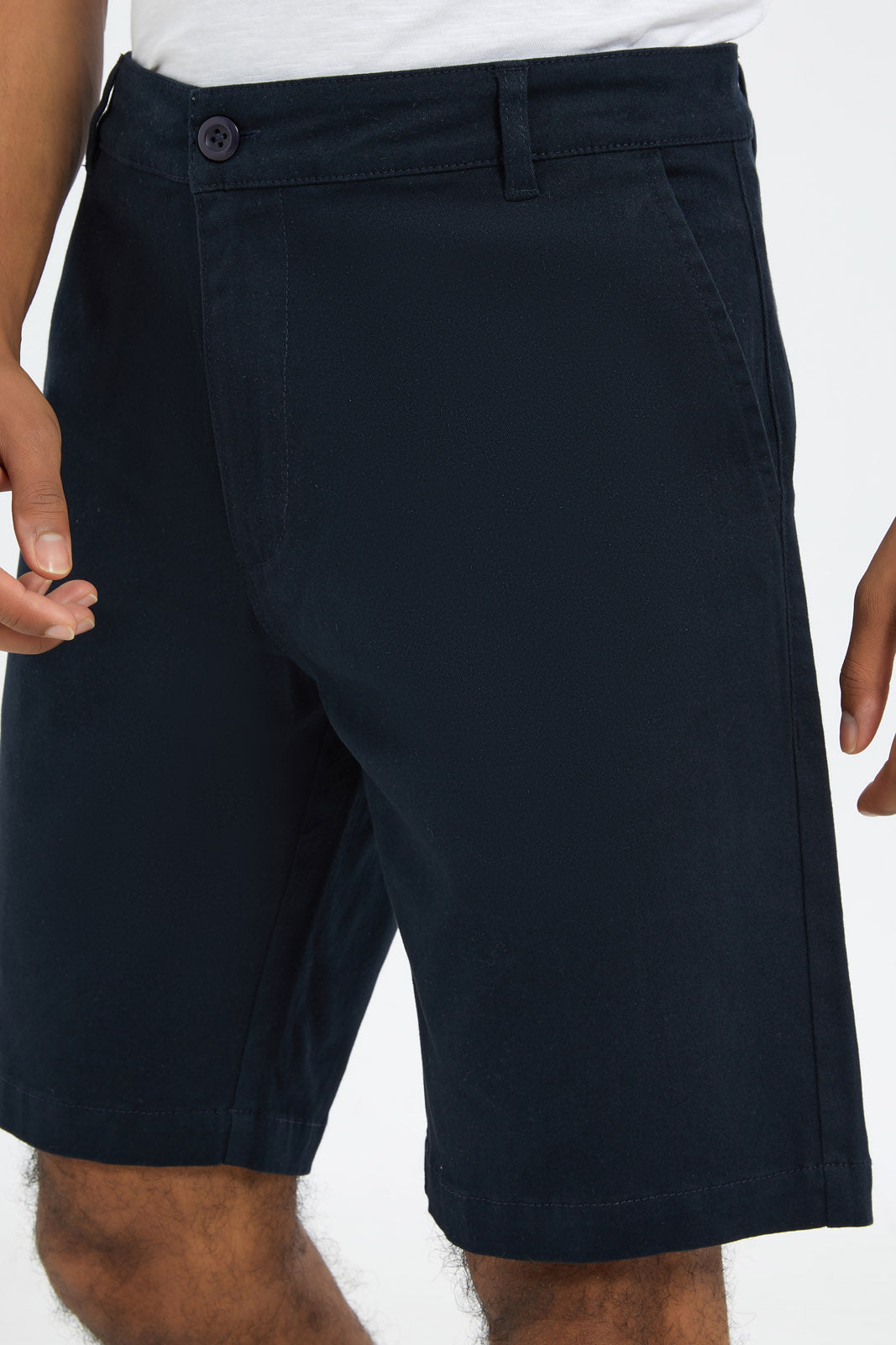 Redtag-Men-Navy-Chino-Shorts-Category:Shorts,-Colour:Navy,-Deals:New-In,-Dept:Menswear,-Filter:Men's-Clothing,-H1:MWR,-H2:GEN,-H3:TRS,-H4:SRT,-Men-Shorts,-New-In-Men-APL,-Non-Sale,-RMD,-S23C,-Season:S23C,-Section:Men--