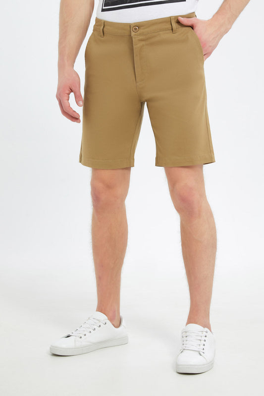 Redtag-Men-Beige-Chino-Shorts-Category:Shorts,-Colour:Beige,-Deals:New-In,-Dept:Menswear,-Filter:Men's-Clothing,-Men-Shorts,-New-In-Men-APL,-Non-Sale,-RMD,-S23C,-Section:Men--