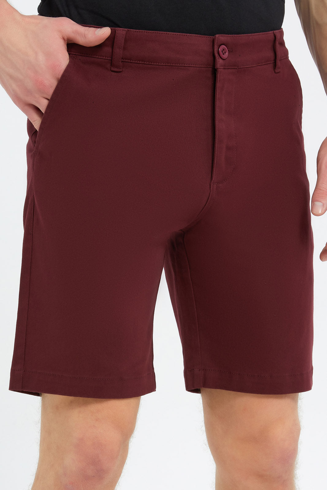 Redtag-Men-Burgandy-Chino-Shorts-Category:Shorts,-Colour:Burgundy,-Deals:New-In,-Dept:Menswear,-Filter:Men's-Clothing,-Men-Shorts,-New-In-Men-APL,-Non-Sale,-RMD,-S23C,-Section:Men--