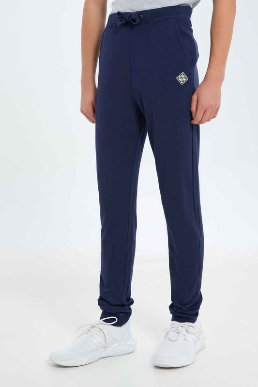 Redtag-Boys-Navy-Table-Active-Pants-2FOR69,-BSR-Joggers,-Category:Joggers,-Colour:Navy,-Deals:2-FOR-69,-Deals:New-In,-Dept:Boys,-Filter:Senior-Boys-(8-to-14-Yrs),-New-In-BSR-APL,-Non-Sale,-S23A,-Section:Boys-(0-to-14Yrs),-TBL-Senior-Boys-9 to 14 Years