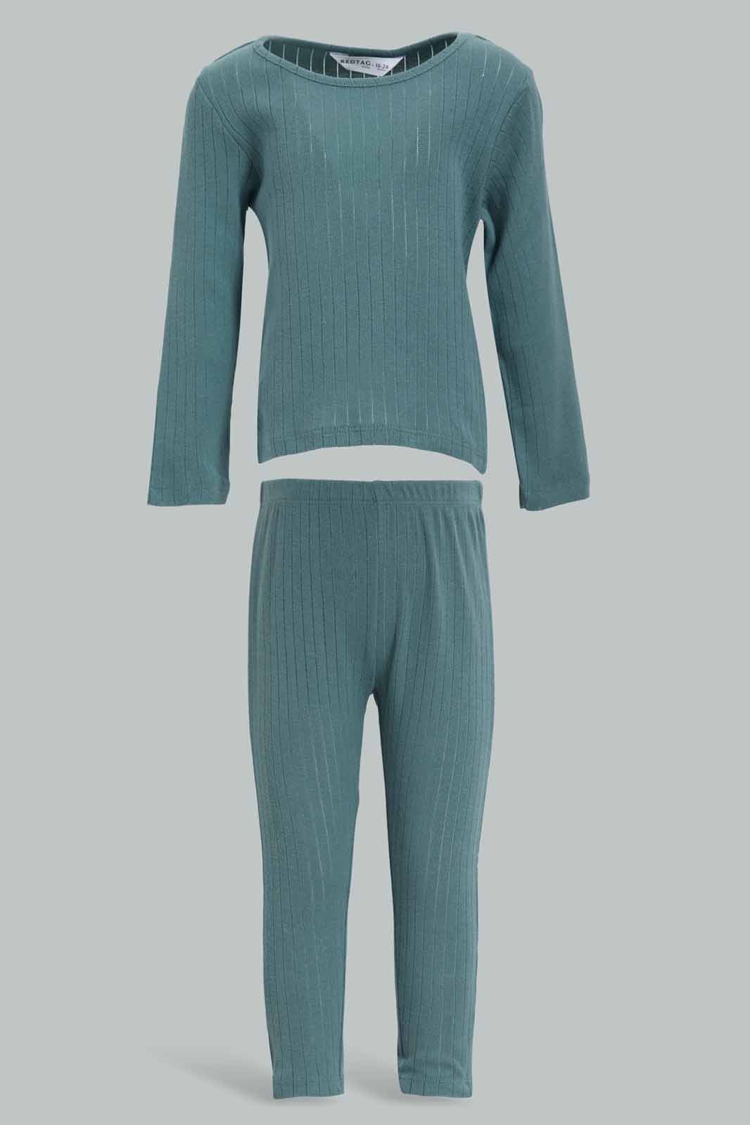 Redtag-Boys-Khaki-Rib-Pj-Set-Category:Pyjama-Sets,-Colour:Tan,-Deals:New-In,-Filter:Infant-Boys-(3-to-24-Mths),-INB-Pyjama-Sets,-New-In-INB-APL,-Non-Sale,-Section:Boys-(0-to-14Yrs),-W22B-Infant-Boys-3 to 24 Months
