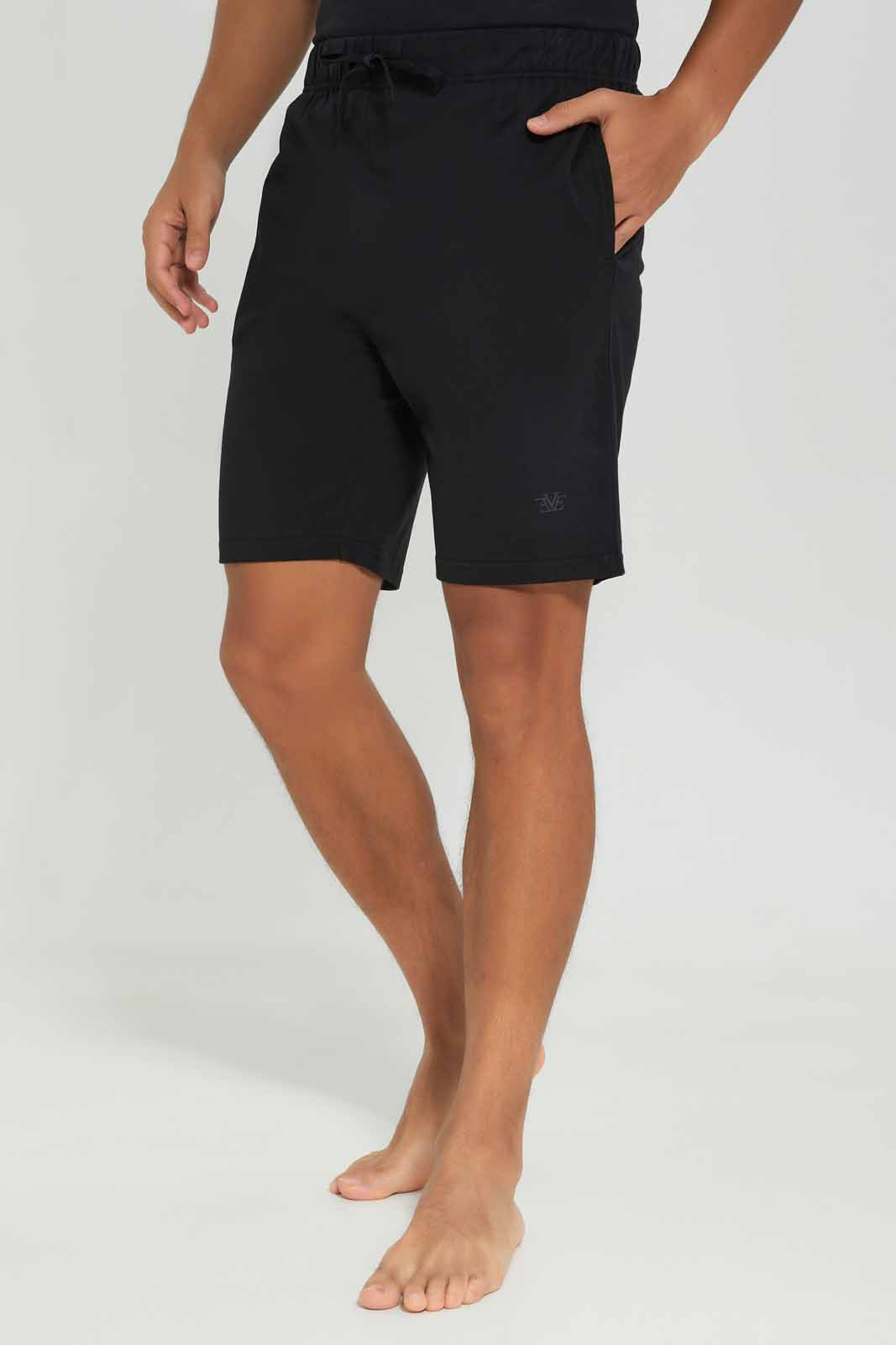 Redtag-Men-Black-Pyjama-Set-Category:Pyjama-Sets,-Colour:Black,-Deals:New-In,-Dept:Menswear,-Filter:Men's-Clothing,-Men-Pyjama-Sets,-New-In-Men-APL,-Non-Sale,-S23A,-Section:Men-Men's-