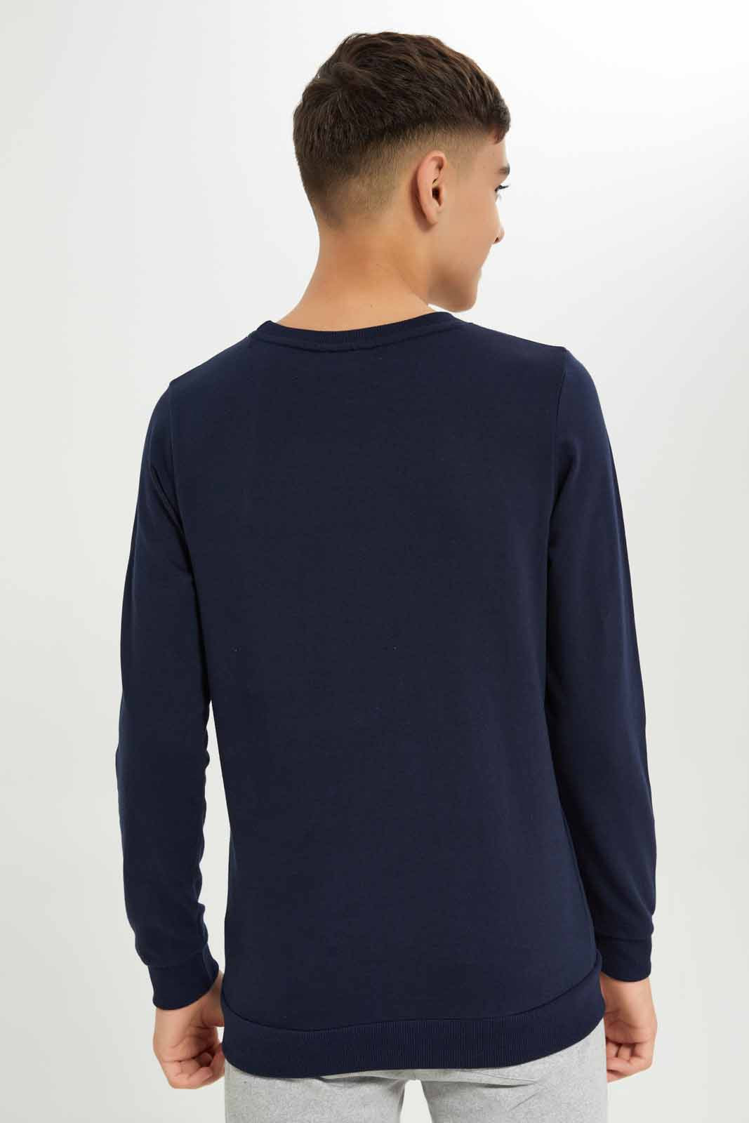 Redtag-Boys-Navy-Frotnite-Sweatshirt-BSR-Sweatshirts,-Category:Sweatshirts,-Colour:Navy,-Deals:New-In,-Dept:Boys,-Filter:Senior-Boys-(8-to-14-Yrs),-New-In-BSR-APL,-Non-Sale,-S23A,-Section:Boys-(0-to-14Yrs),-TBL-Senior-Boys-9 to 14 Years