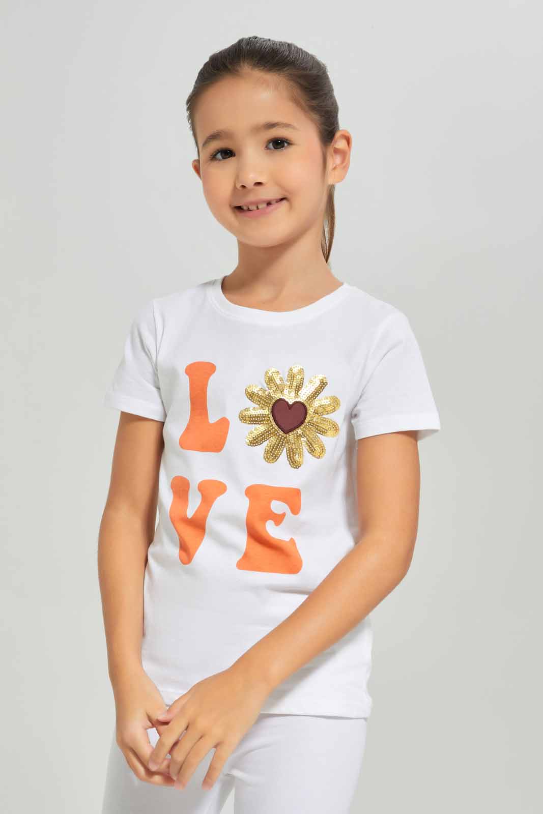 Redtag-Girls-Ss-Strawberry-Tee---White-Category:T-Shirts,-Colour:White,-Deals:New-In,-Dept:Girls,-Filter:Girls-(2-to-8-Yrs),-GIR-T-Shirts,-New-In-GIR-APL,-Non-Sale,-Section:Girls-(0-to-14Yrs),-TBL,-W22A-Girls-2 to 8 Years