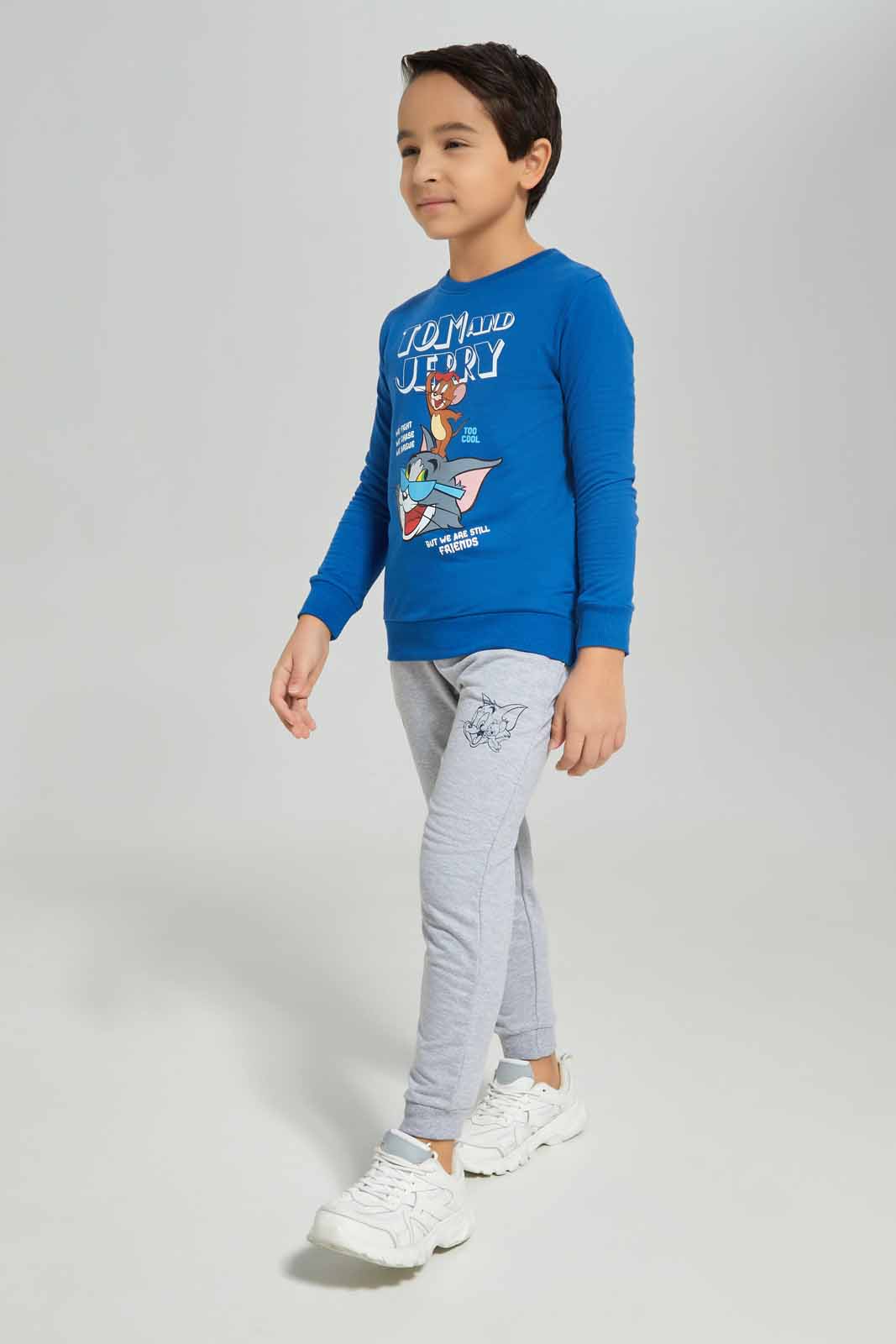Redtag-Boys-Navy-Tom-And-Jerry-Jogsuit-BOY-Jog-Sets,-Category:Jog-Sets,-CHR,-Colour:Navy,-Deals:New-In,-Dept:Boys,-Filter:Boys-(2-to-8-Yrs),-New-In-BOY-APL,-Non-Sale,-S23A,-Section:Boys-(0-to-14Yrs)-Boys-2 to 8 Years