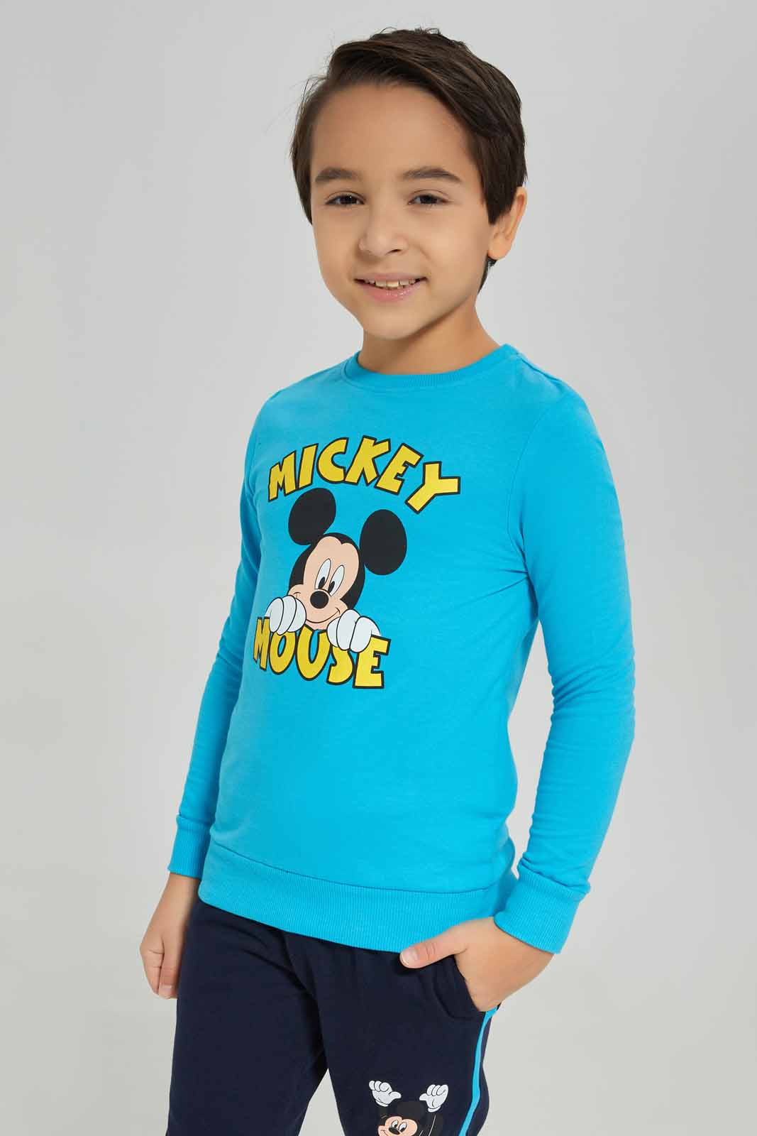 Redtag-Boys-Blue-Micky-Mouse-Jogsuit-BOY-Jog-Sets,-Category:Jog-Sets,-Colour:Blue,-Deals:New-In,-Dept:Boys,-Filter:Boys-(2-to-8-Yrs),-New-In-BOY-APL,-Non-Sale,-S23A,-Section:Boys-(0-to-14Yrs)-Boys-2 to 8 Years