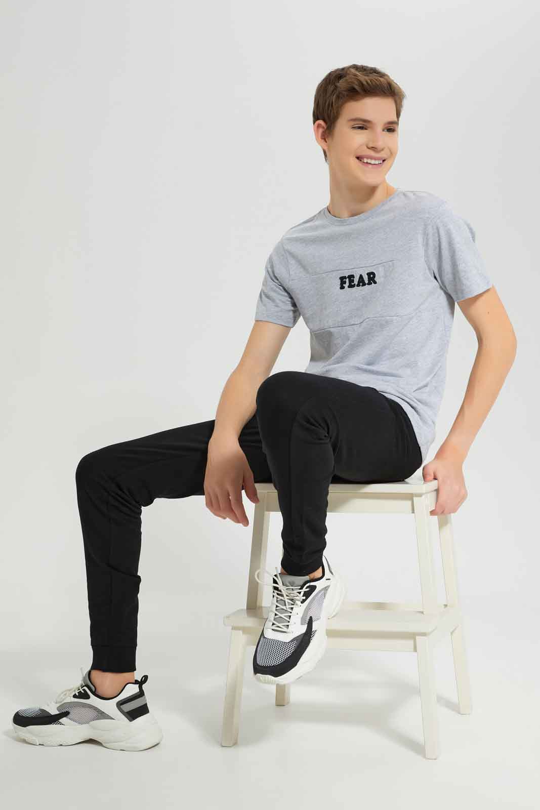 Redtag-Boys-Black-Heatseal-Zip-Active-Pants-BSR-Joggers,-Category:Joggers,-Colour:Black,-Deals:New-In,-Dept:Boys,-Filter:Senior-Boys-(8-to-14-Yrs),-New-In-BSR-APL,-Non-Sale,-Section:Boys-(0-to-14Yrs),-W22B-Senior-Boys-9 to 14 Years