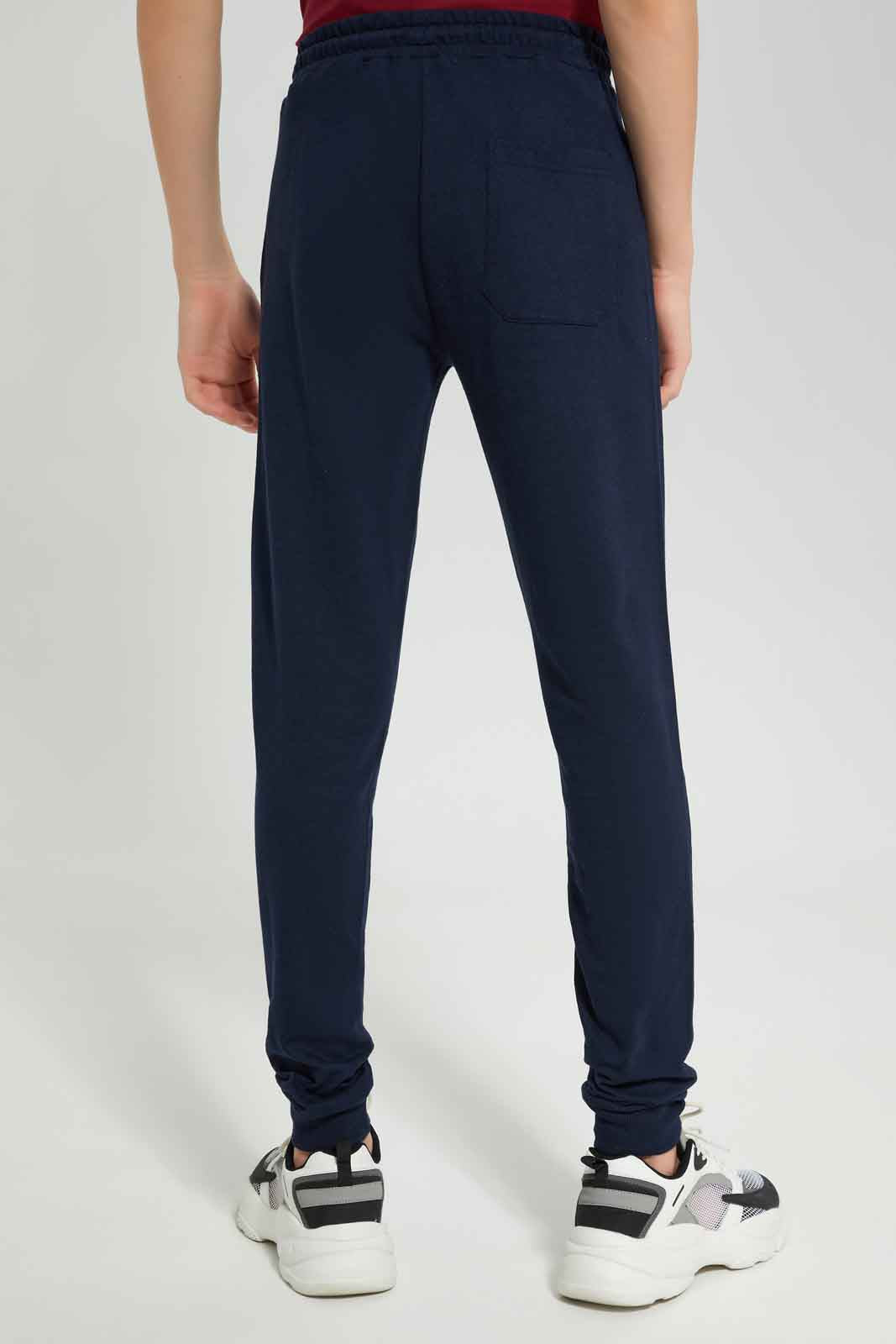 Redtag-Boys-Navy-Heatseal-Zip-Active-Pants-BSR-Joggers,-Category:Joggers,-Colour:Navy,-Deals:New-In,-Dept:Boys,-Filter:Senior-Boys-(8-to-14-Yrs),-New-In-BSR-APL,-Non-Sale,-Section:Boys-(0-to-14Yrs),-W22B-Senior-Boys-9 to 14 Years