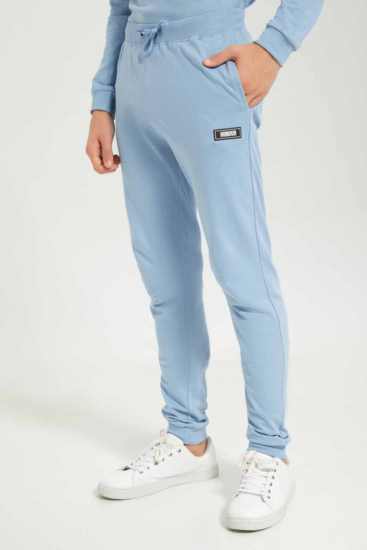 Redtag-Boys-Light-Blue-Lounge-Wear-Active-Pants-BSR-Joggers,-Category:Joggers,-Colour:Blue,-Deals:New-In,-Dept:Boys,-Filter:Senior-Boys-(8-to-14-Yrs),-New-In-BSR-APL,-Non-Sale,-S23A,-Section:Boys-(0-to-14Yrs)-Senior-Boys-9 to 14 Years