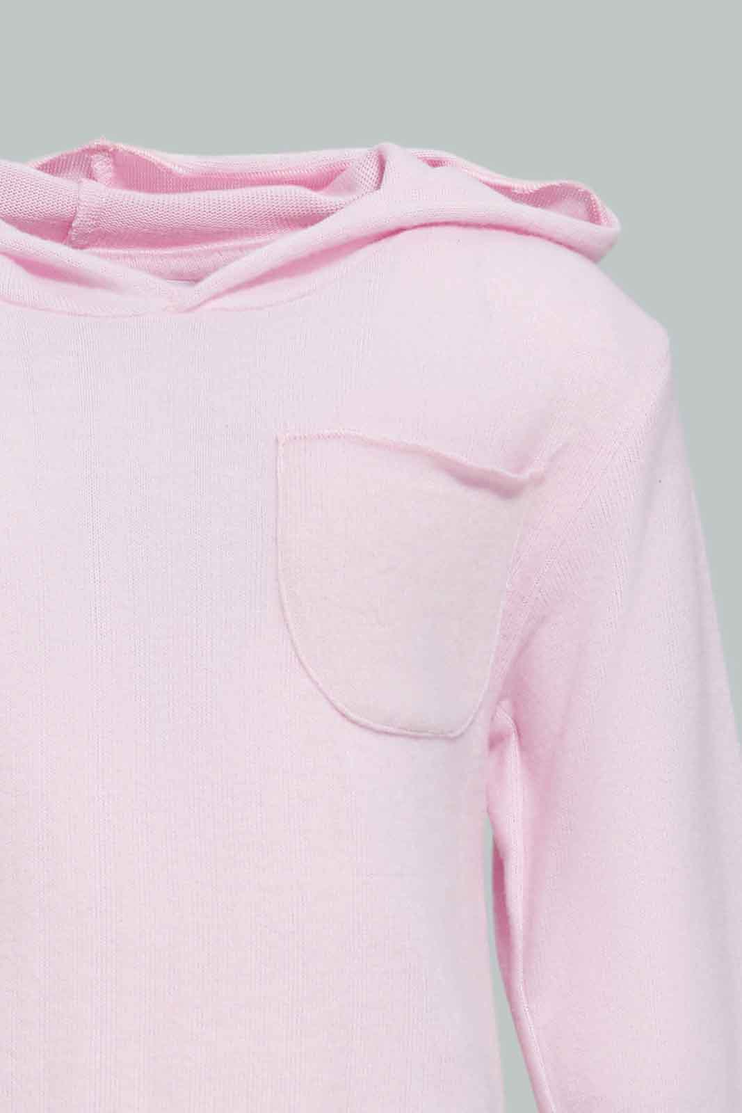 Redtag-Girls-Pink-Reglan-Hoody-Category:Pullovers,-Colour:Apricot,-Deals:New-In,-Dept:Girls,-Filter:Infant-Girls-(3-to-24-Mths),-ING-Pullovers,-New-In-ING-APL,-Non-Sale,-Section:Girls-(0-to-14Yrs),-W22B-Infant-Girls-3 to 24 Months