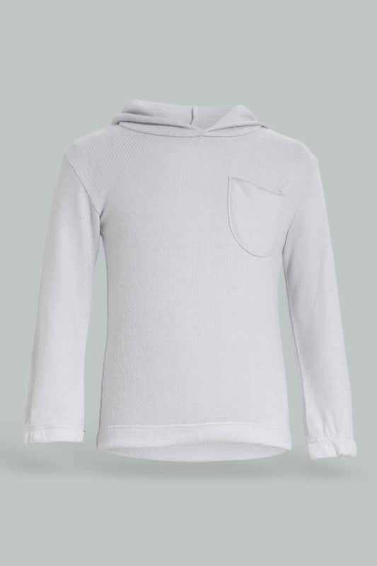Redtag-Girls-Grey-Melange-Reglan-Hoody-Category:Pullovers,-Colour:Grey,-Deals:New-In,-Dept:Girls,-Filter:Infant-Girls-(3-to-24-Mths),-ING-Pullovers,-New-In-ING-APL,-Non-Sale,-Section:Girls-(0-to-14Yrs),-W22B-Infant-Girls-3 to 24 Months