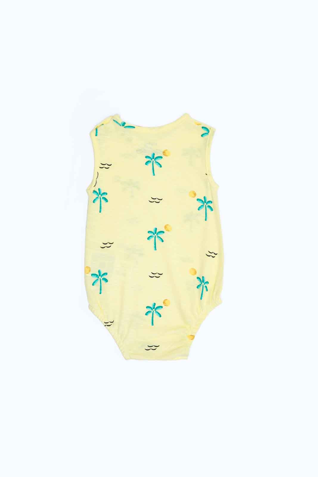 Redtag-Boys-Yellow-Aop-Terry-Vest-Body-Suits-Category:Bodysuits,-Colour:Yellow,-Deals:2-FOR-37,-Deals:New-In,-Dept:New-Born,-Filter:Baby-(0-to-12-Mths),-MQN,-NBB-Bodysuits,-New-In-NBB-APL,-Non-Sale,-S23B,-Section:Boys-(0-to-14Yrs)-Baby-0 to 12 Months