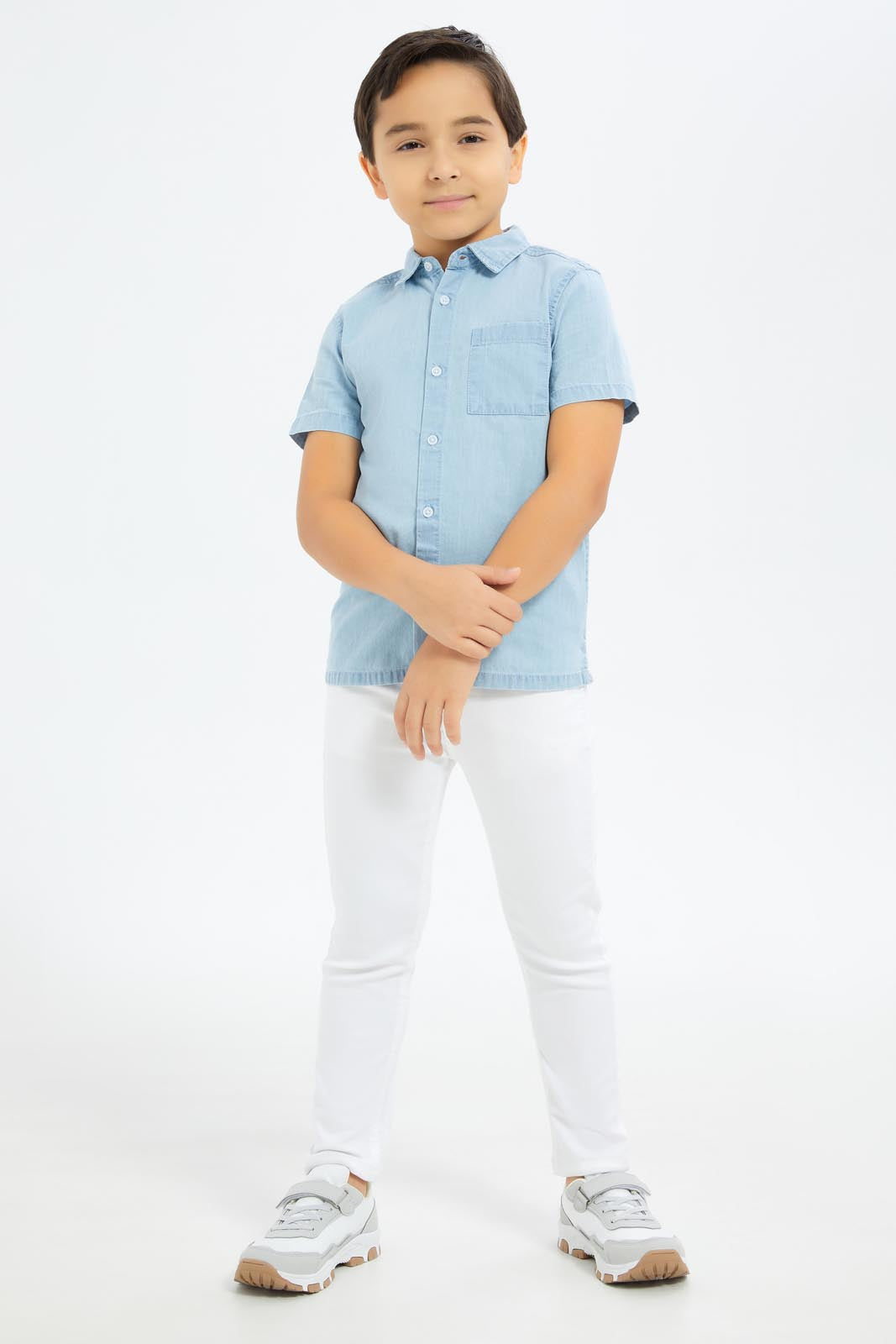 Redtag-Boys-White-5-Pocket-Colored-Jeans-BOY-Jeans,-Category:Jeans,-Colour:White,-Deals:New-In,-Dept:Boys,-Filter:Boys-(2-to-8-Yrs),-New-In-BOY-APL,-Non-Sale,-S23B,-Section:Boys-(0-to-14Yrs)-Boys-2 to 8 Years