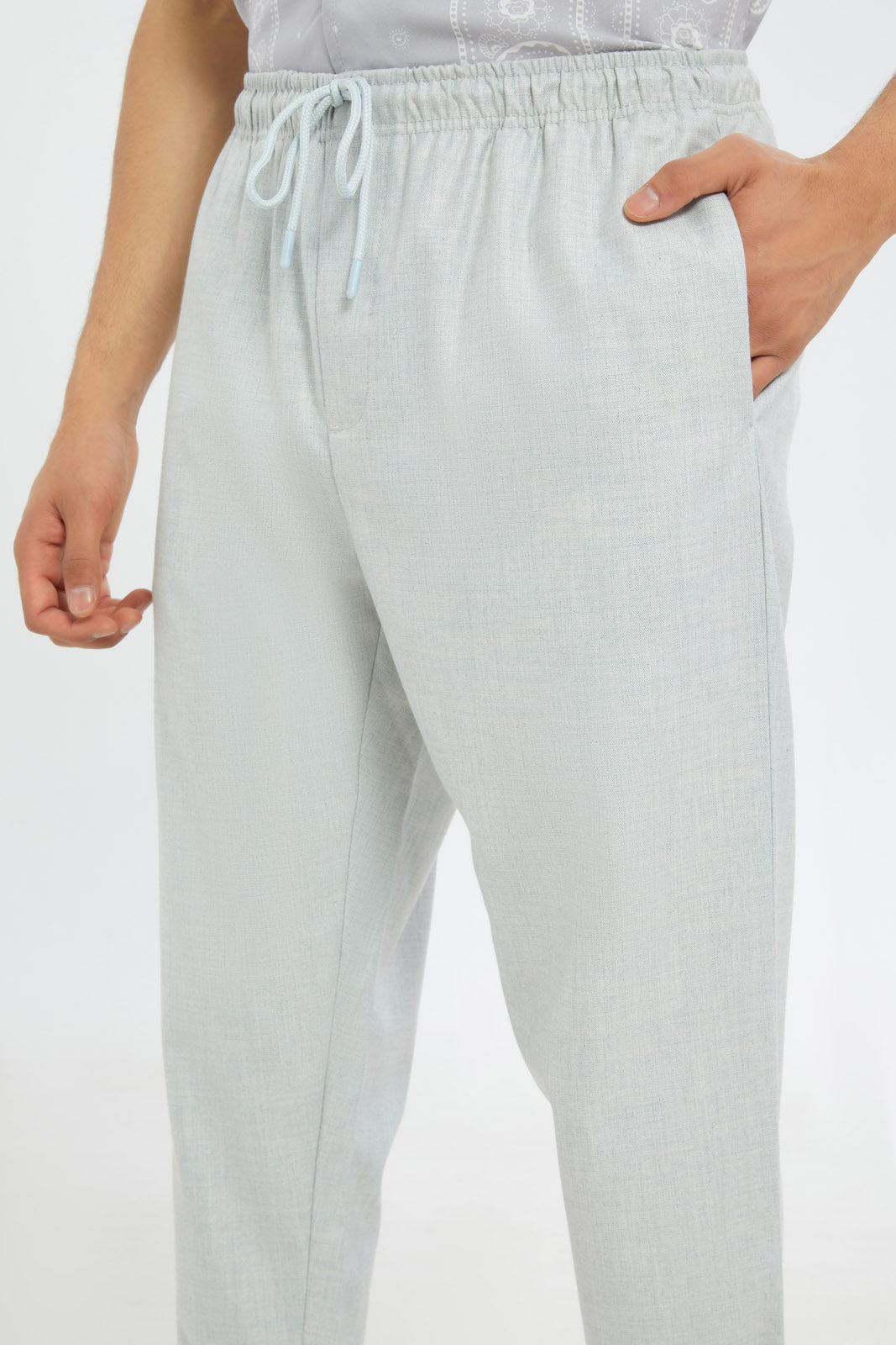 Redtag-Men-Charcoal-Pull-On-Trousers-CAPSULE-BUY,-Category:Trousers,-Colour:Charcoal,-Deals:New-In,-Dept:Menswear,-Filter:Men's-Clothing,-H1:MWR,-H2:GEN,-H3:TRS,-H4:CTR,-Men-Trousers,-New-In-Men-APL,-Non-Sale,-S23C,-Season:S23C,-Section:Men-Men's-