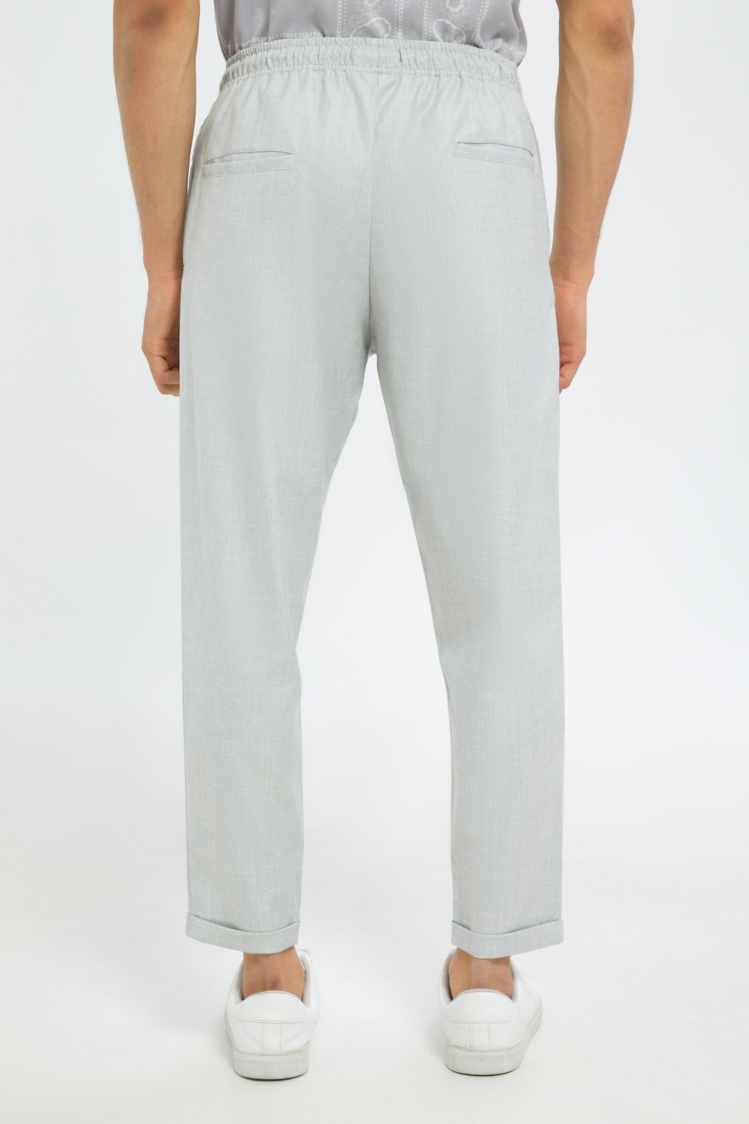 Redtag-Men-Charcoal-Pull-On-Trousers-CAPSULE-BUY,-Category:Trousers,-Colour:Charcoal,-Deals:New-In,-Dept:Menswear,-Filter:Men's-Clothing,-H1:MWR,-H2:GEN,-H3:TRS,-H4:CTR,-Men-Trousers,-New-In-Men-APL,-Non-Sale,-S23C,-Season:S23C,-Section:Men-Men's-