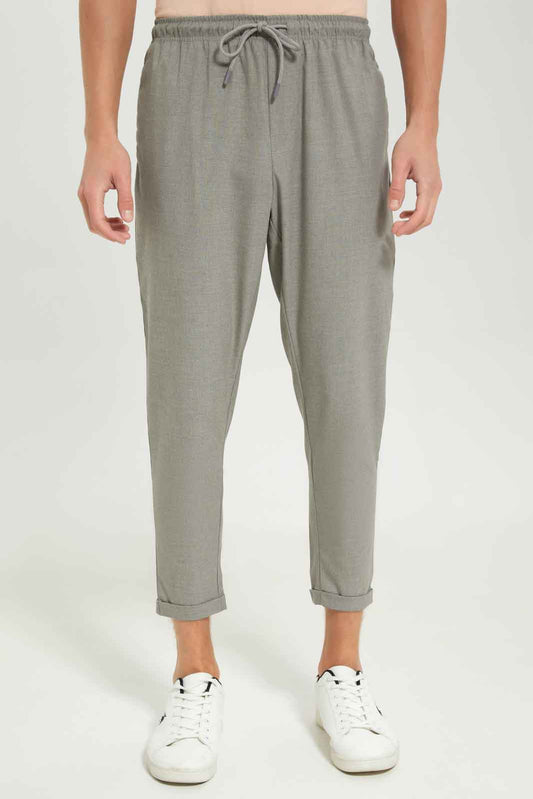 Redtag-Men-Grey-Pull-On-Trousers-CAPSULE-BUY,-Category:Trousers,-Colour:Grey,-Deals:New-In,-Dept:Menswear,-Filter:Men's-Clothing,-Men-Trousers,-New-In-Men-APL,-Non-Sale,-S23A,-Section:Men-Men's-