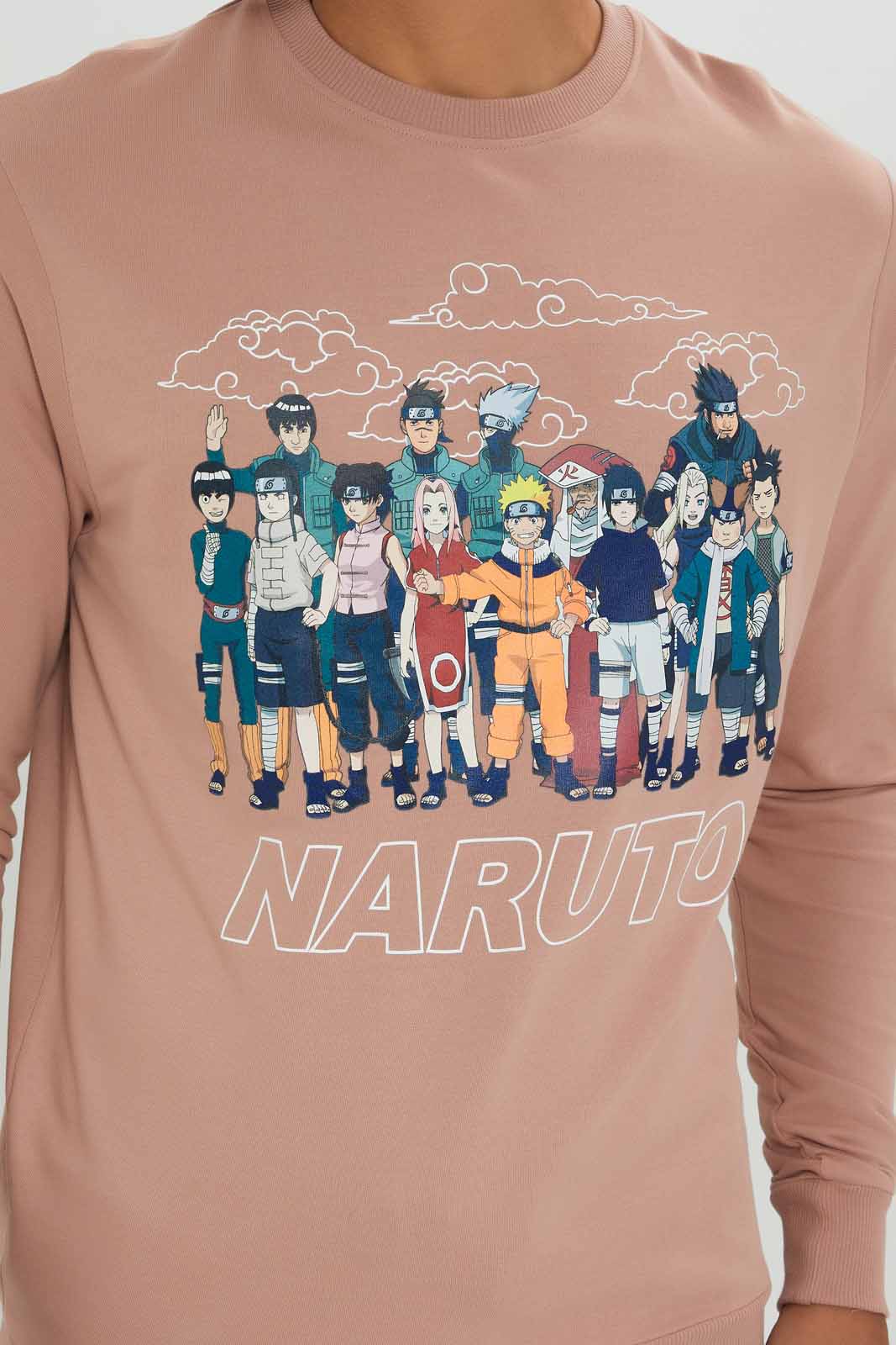 Redtag-Men-Pink-Naruto-Sweatshirt-Category:Sweatshirts,-Colour:Apricot,-Deals:New-In,-Dept:Menswear,-Filter:Men's-Clothing,-Men-Sweatshirts,-New-In-Men-APL,-Non-Sale,-S23A,-Section:Men,-TBL-Men's-