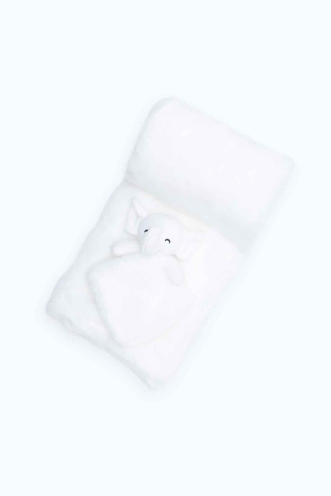 Redtag-Ivory-Elephant-Toy-Fluffy-Blanket-Category:Newborn-Accessories,-Colour:Yellow,-Deals:New-In,-Dept:New-Born,-Filter:Baby-(0-to-12-Mths),-NBF-Newborn-Accessories,-New-In-NBF-APL,-Non-Sale,-Section:Boys-(0-to-14Yrs),-W22B-Baby-0 to 12 Months