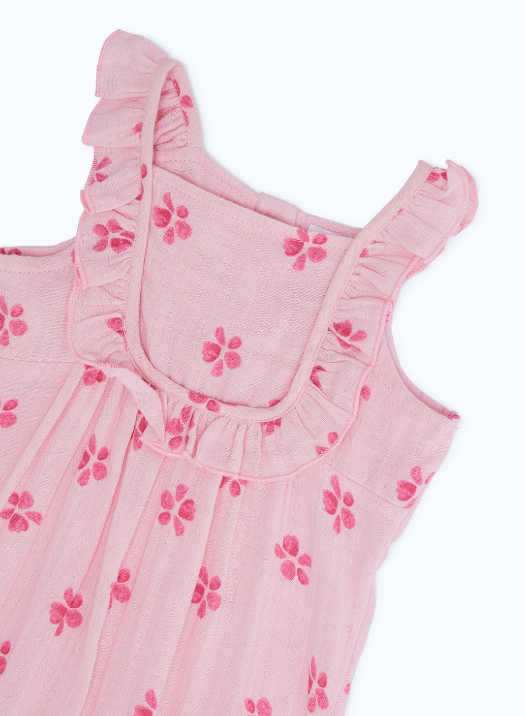 Redtag-Boys-Pink-Crinkle-Aop-Floral-Ropmer-Category:Rompers,-Colour:Apricot,-Deals:New-In,-Dept:New-Born,-Filter:Baby-(0-to-12-Mths),-H1:KWR,-H2:NBF,-H3:RMS,-H4:RMS,-NBG-Rompers,-New-In-NBG-APL,-Non-Sale,-S23B,-Season:S23B,-Section:Boys-(0-to-14Yrs)-Baby-0 to 12 Months