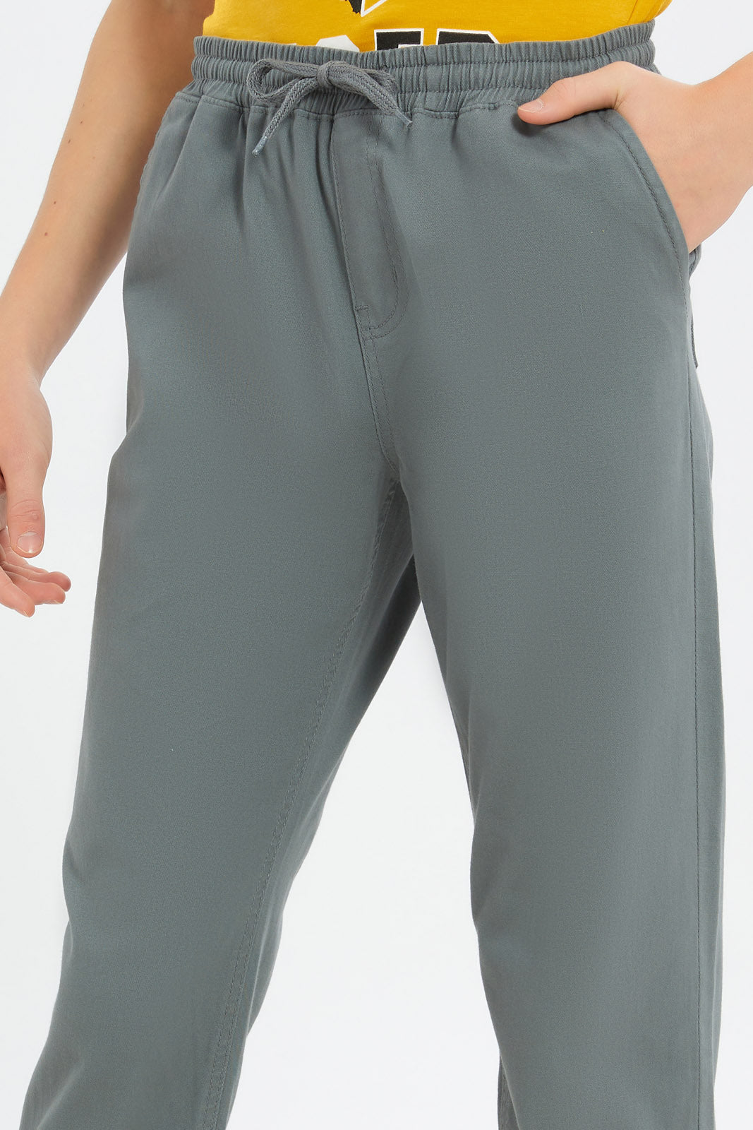 Redtag-Boys-Grey-Pull-On-Jogger-BSR-Trousers,-Category:Trousers,-Colour:Grey,-Deals:2-FOR-89,-Deals:New-In,-Dept:Boys,-Filter:Senior-Boys-(8-to-14-Yrs),-H1:KWR,-H2:BSR,-H3:TRS,-H4:CTR,-New-In-BSR-APL,-Non-Sale,-S23B,-Season:S23B,-Section:Boys-(0-to-14Yrs),-TBL-Senior-Boys-9 to 14 Years
