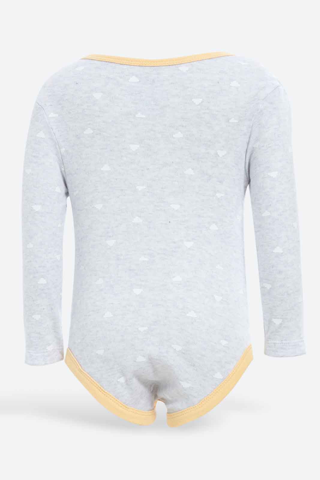 Redtag-Boys-Assorted-5-Pack-Body-Suit-Category:Bodysuits,-Colour:Assorted,-Deals:New-In,-Dept:New-Born,-Filter:Baby-(0-to-12-Mths),-NBB-Bodysuits,-New-In-NBB-APL,-Non-Sale,-Section:Boys-(0-to-14Yrs),-W22B-Baby-0 to 12 Months