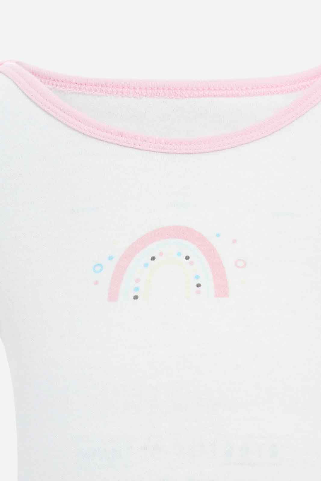 Redtag-Boys-Assorted-5-Pack-Body-Suit-Category:Bodysuits,-Colour:Assorted,-Deals:New-In,-Dept:New-Born,-Filter:Baby-(0-to-12-Mths),-NBB-Bodysuits,-New-In-NBB-APL,-Non-Sale,-Section:Boys-(0-to-14Yrs),-W22B-Baby-0 to 12 Months