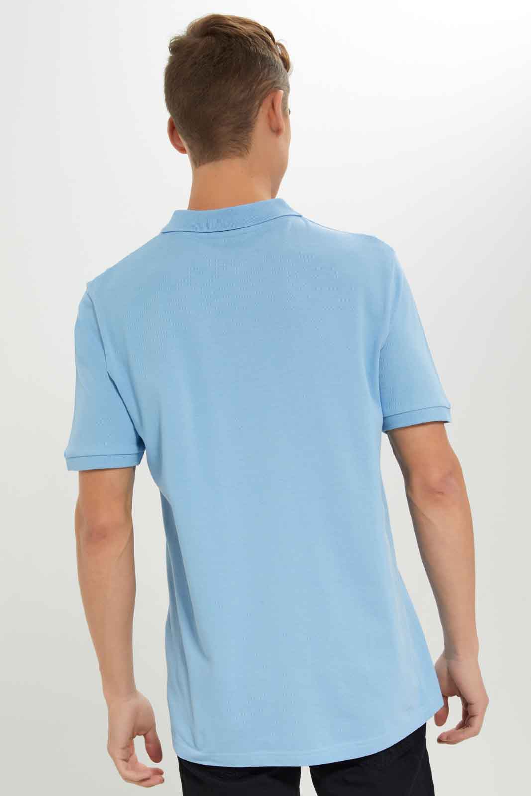 Redtag-Men-Sky-Blue-Polo-Shirt-Category:Polo-T-Shirts,-Colour:Sky-Blue,-Deals:New-In,-Dept:Menswear,-Filter:Men's-Clothing,-Men-Polo-T-Shirts,-New-In-Men-APL,-Non-Sale,-S23A,-Section:Men,-TBL-Men's-