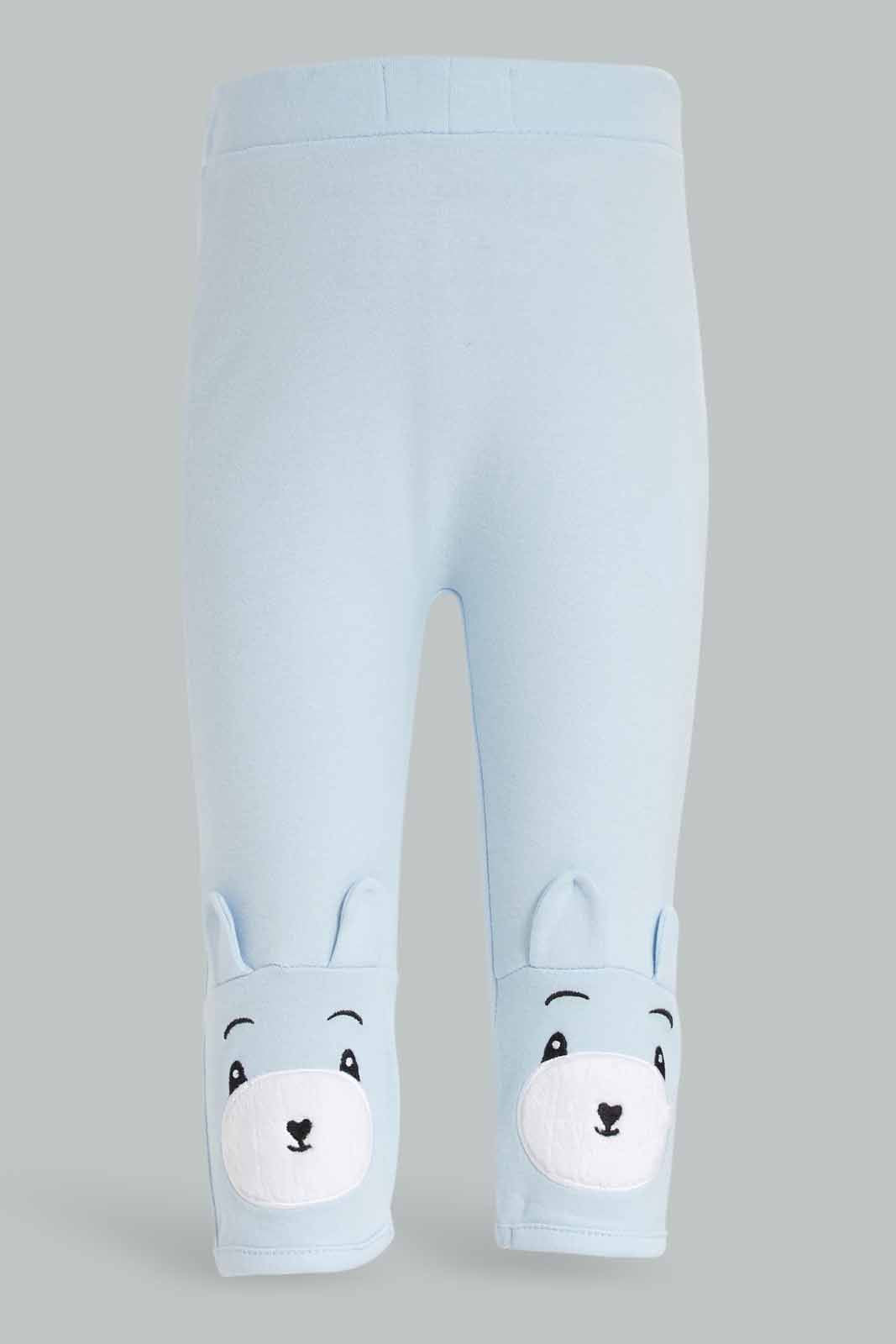 Redtag-Boys-Blue-Teddy-Applique-Pyjama-Set-Category:Sleepsuits,-Colour:Apricot,-Deals:New-In,-Dept:New-Born,-Filter:Baby-(0-to-12-Mths),-NBB-Sleepsuits,-New-In-NBB-APL,-Non-Sale,-Section:Boys-(0-to-14Yrs),-W22B-Baby-
