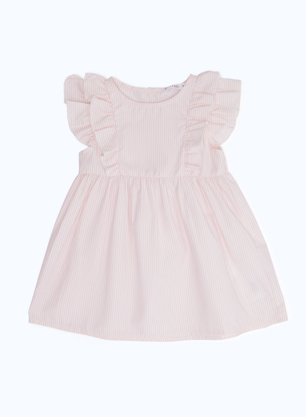 Redtag-Boys-Pink-Aop-Stripe-Poplin-Dress-Category:Dresses,-Colour:Apricot,-Deals:New-In,-Dept:New-Born,-Filter:Baby-(0-to-12-Mths),-H1:KWR,-H2:NBF,-H3:DRS,-H4:CAD,-NBG-Dresses,-New-In-NBG-APL,-Non-Sale,-S23B,-Season:S23B,-Section:Boys-(0-to-14Yrs)-Baby-0 to 12 Months