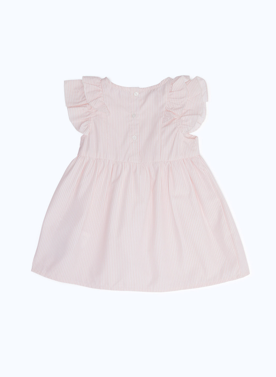 Redtag-Boys-Pink-Aop-Stripe-Poplin-Dress-Category:Dresses,-Colour:Apricot,-Deals:New-In,-Dept:New-Born,-Filter:Baby-(0-to-12-Mths),-H1:KWR,-H2:NBF,-H3:DRS,-H4:CAD,-NBG-Dresses,-New-In-NBG-APL,-Non-Sale,-S23B,-Season:S23B,-Section:Boys-(0-to-14Yrs)-Baby-0 to 12 Months