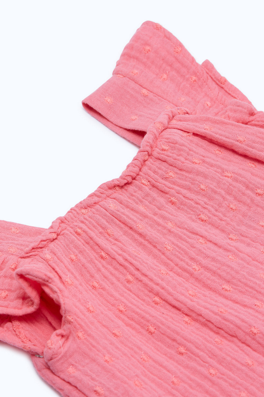 Redtag-Boys-Pink-Aop-Emb-Crinkle-Dress-With-Bloomer-Category:Dresses,-Colour:Apricot,-Deals:New-In,-Dept:New-Born,-Filter:Baby-(0-to-12-Mths),-H1:KWR,-H2:NBF,-H3:DRS,-H4:CAD,-NBG-Dresses,-New-In-NBG-APL,-Non-Sale,-S23B,-Season:S23B,-Section:Boys-(0-to-14Yrs)-Baby-0 to 12 Months