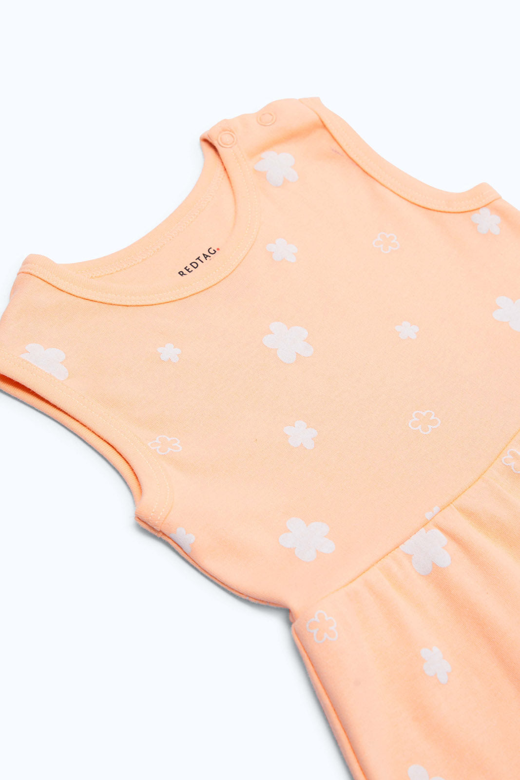 Redtag-Boys-Orange-Aop-Ppe-Knit-Dress-Sleeveless-Category:Dresses,-Colour:Orange,-Deals:New-In,-Dept:New-Born,-Filter:Baby-(0-to-12-Mths),-NBG-Dresses,-New-In-NBG-APL,-Non-Sale,-PPE,-S23B,-Section:Boys-(0-to-14Yrs)-Baby-0 to 12 Months