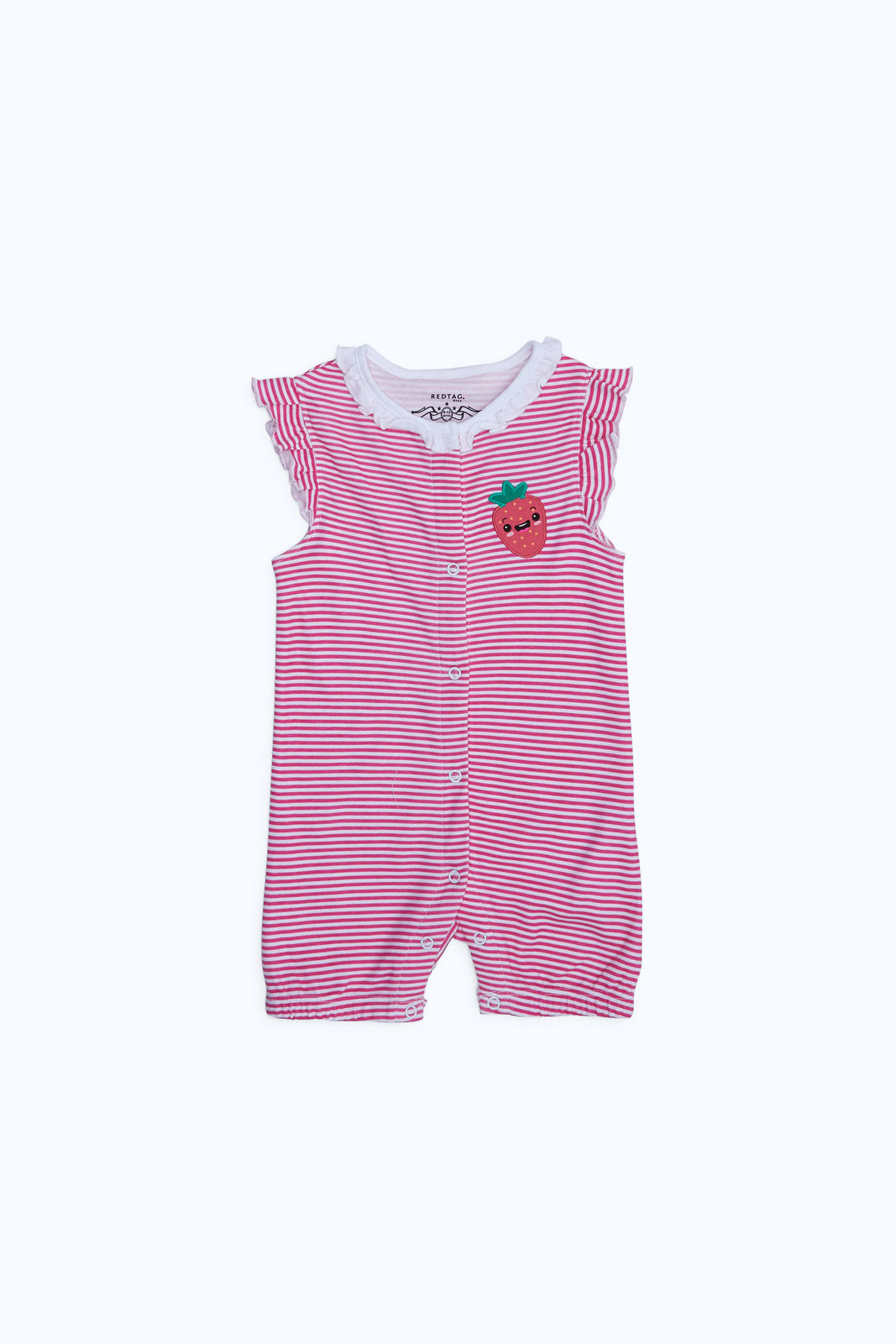 Redtag-Boys-Pink-Aop-Sleeveless-Romper-Category:Rompers,-Colour:Apricot,-Deals:New-In,-Dept:New-Born,-Filter:Baby-(0-to-12-Mths),-NBG-Rompers,-New-In-NBG-APL,-Non-Sale,-S23B,-Section:Boys-(0-to-14Yrs)-Baby-0 to 12 Months