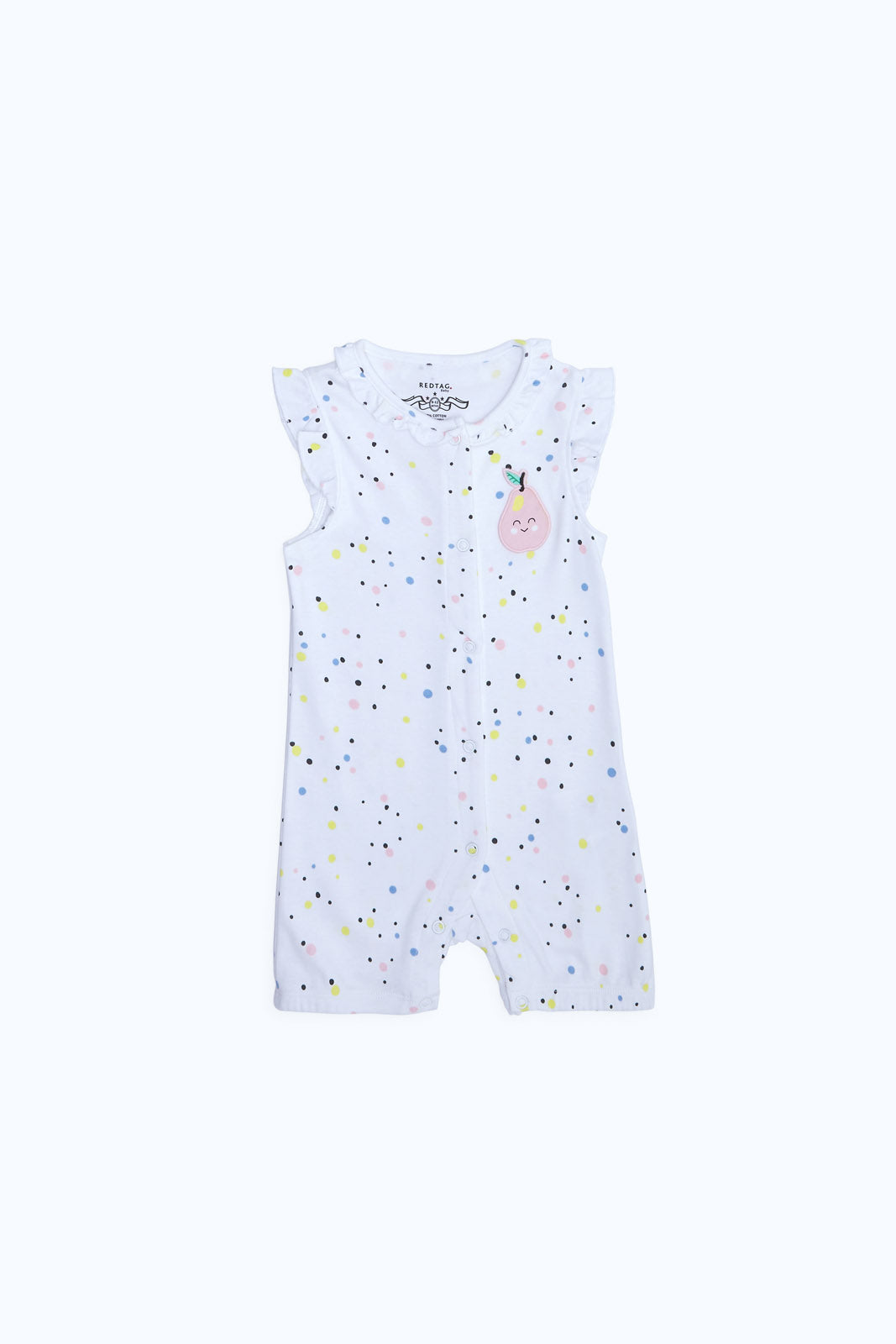 Redtag-Boys-White-Aop-Sleeveless-Romper-Category:Rompers,-Colour:White,-Deals:New-In,-Dept:New-Born,-Filter:Baby-(0-to-12-Mths),-NBB-Rompers,-New-In-NBB-APL,-Non-Sale,-S23B,-Section:Boys-(0-to-14Yrs)-Baby-0 to 12 Months