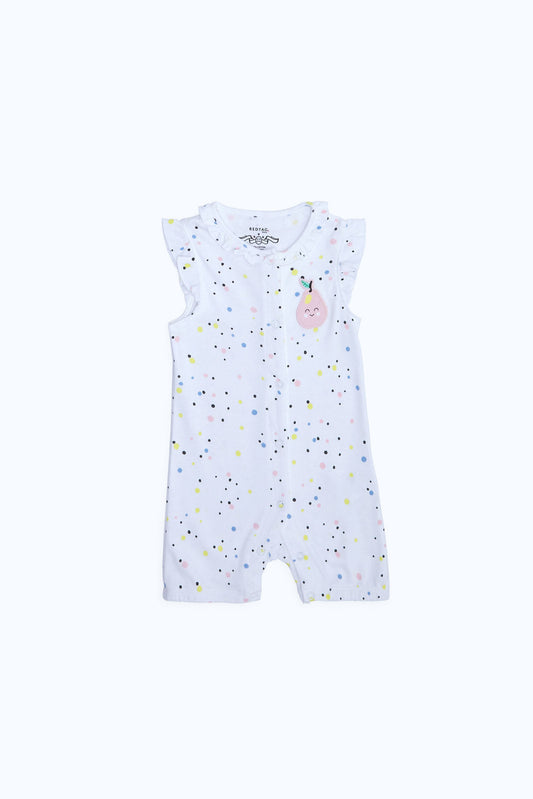 Redtag-Boys-White-Aop-Sleeveless-Romper-Category:Rompers,-Colour:White,-Deals:New-In,-Dept:New-Born,-Filter:Baby-(0-to-12-Mths),-NBB-Rompers,-New-In-NBB-APL,-Non-Sale,-S23B,-Section:Boys-(0-to-14Yrs)-Baby-0 to 12 Months