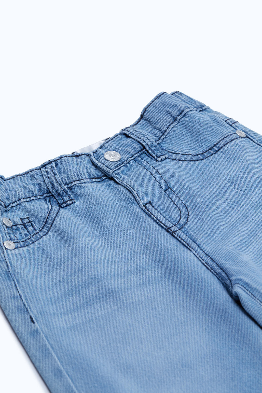 Redtag-Girls-Blue-Wide-Leg-Jeans-Category:Jeans,-Colour:Blue,-Deals:New-In,-Dept:Girls,-Filter:Infant-Girls-(3-to-24-Mths),-H1:KWR,-H2:ING,-H3:DNB,-H4:JNS,-ING-Jeans,-New-In-ING-APL,-Non-Sale,-S23B,-Season:S23B,-Section:Girls-(0-to-14Yrs)-Infant-Girls-3 to 24 Months