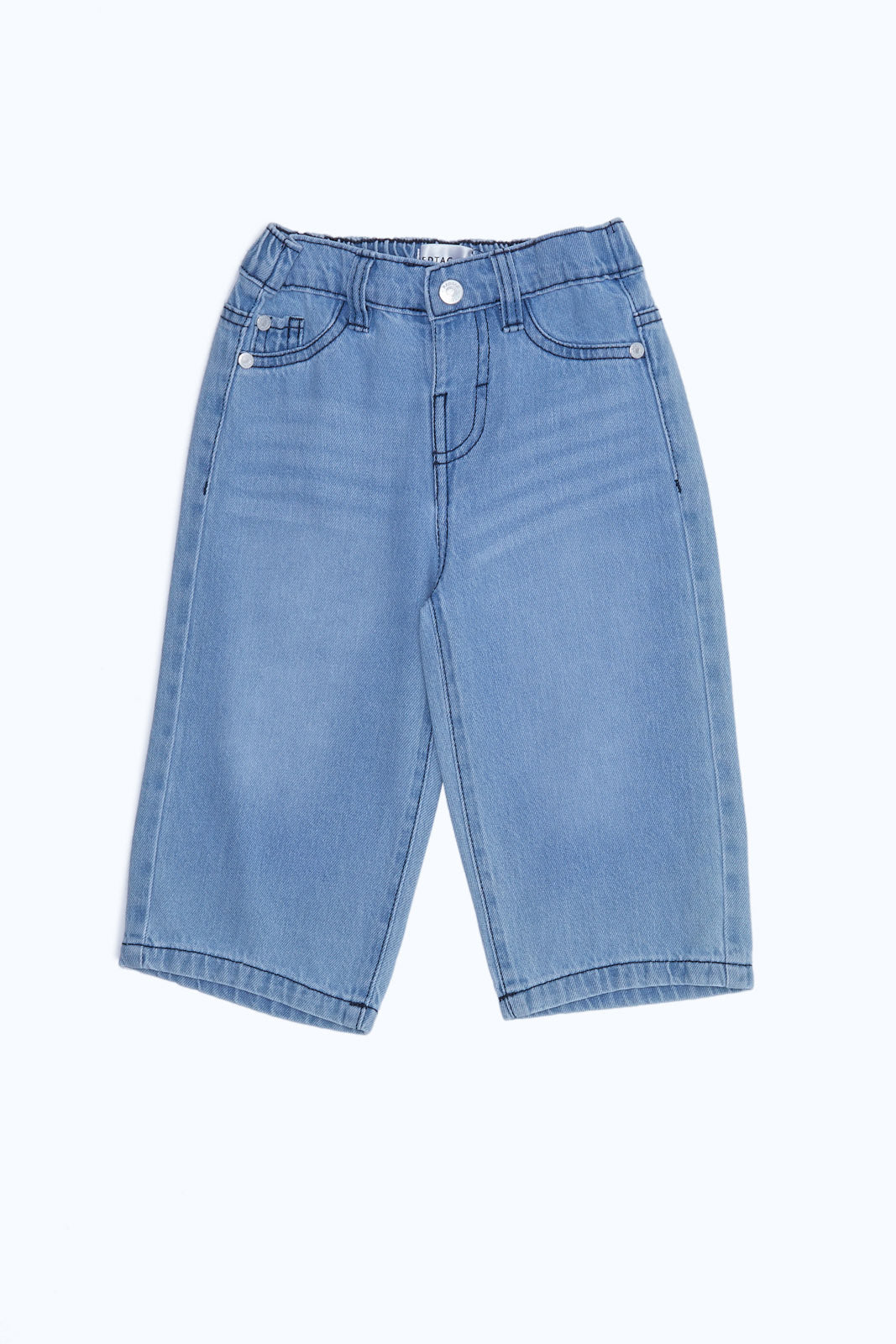 Redtag-Girls-Blue-Wide-Leg-Jeans-Category:Jeans,-Colour:Blue,-Deals:New-In,-Dept:Girls,-Filter:Infant-Girls-(3-to-24-Mths),-H1:KWR,-H2:ING,-H3:DNB,-H4:JNS,-ING-Jeans,-New-In-ING-APL,-Non-Sale,-S23B,-Season:S23B,-Section:Girls-(0-to-14Yrs)-Infant-Girls-3 to 24 Months