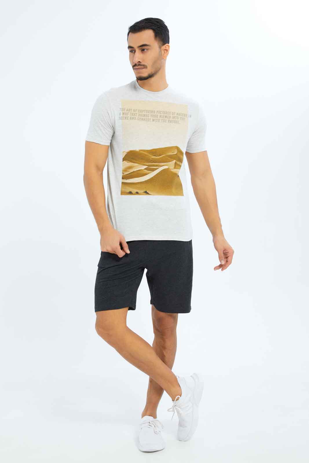 Redtag-Men-Charcoal-Active-Shorts-Category:Shorts,-Colour:Charcoal,-Deals:New-In,-Dept:Menswear,-Filter:Men's-Clothing,-Men-Shorts,-New-In-Men-APL,-Non-Sale,-S23B,-Section:Men,-TBL-Men's-