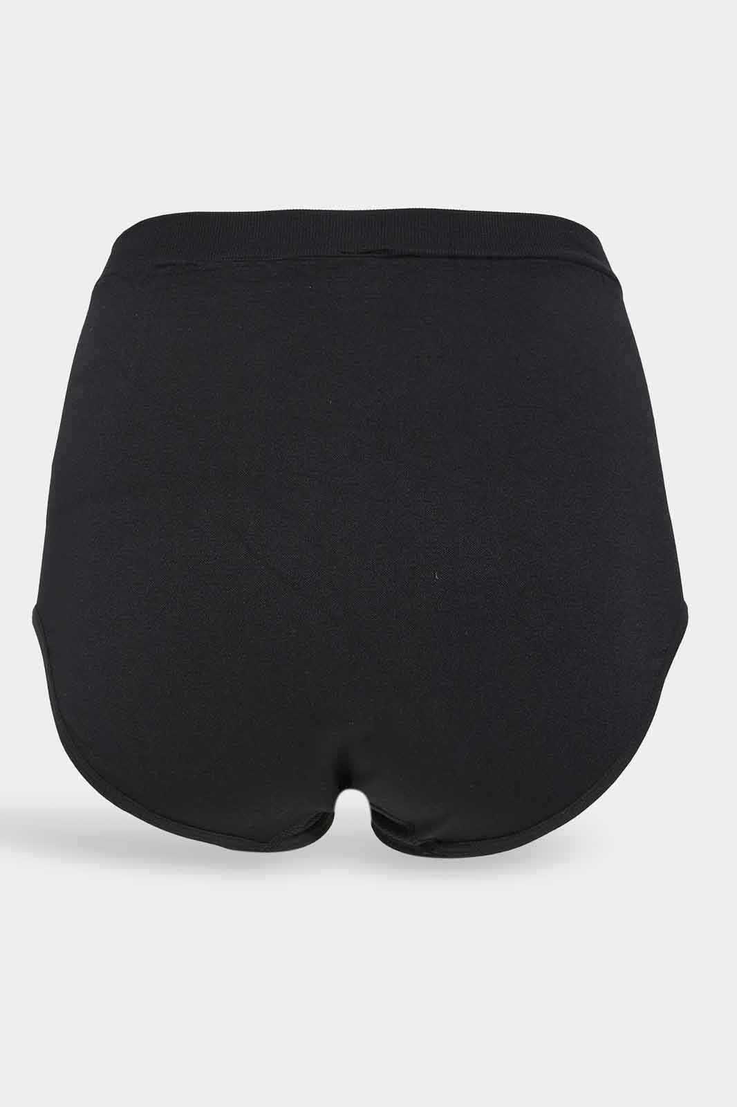 Redtag-Women-Black-Color-Single-Full-Brief-Category:Briefs,-Colour:Black,-Deals:New-In,-Dept:Ladieswear,-Filter:Women's-Clothing,-New-In-Women-APL,-Non-Sale,-S23A,-Section:Women,-Women-Briefs--