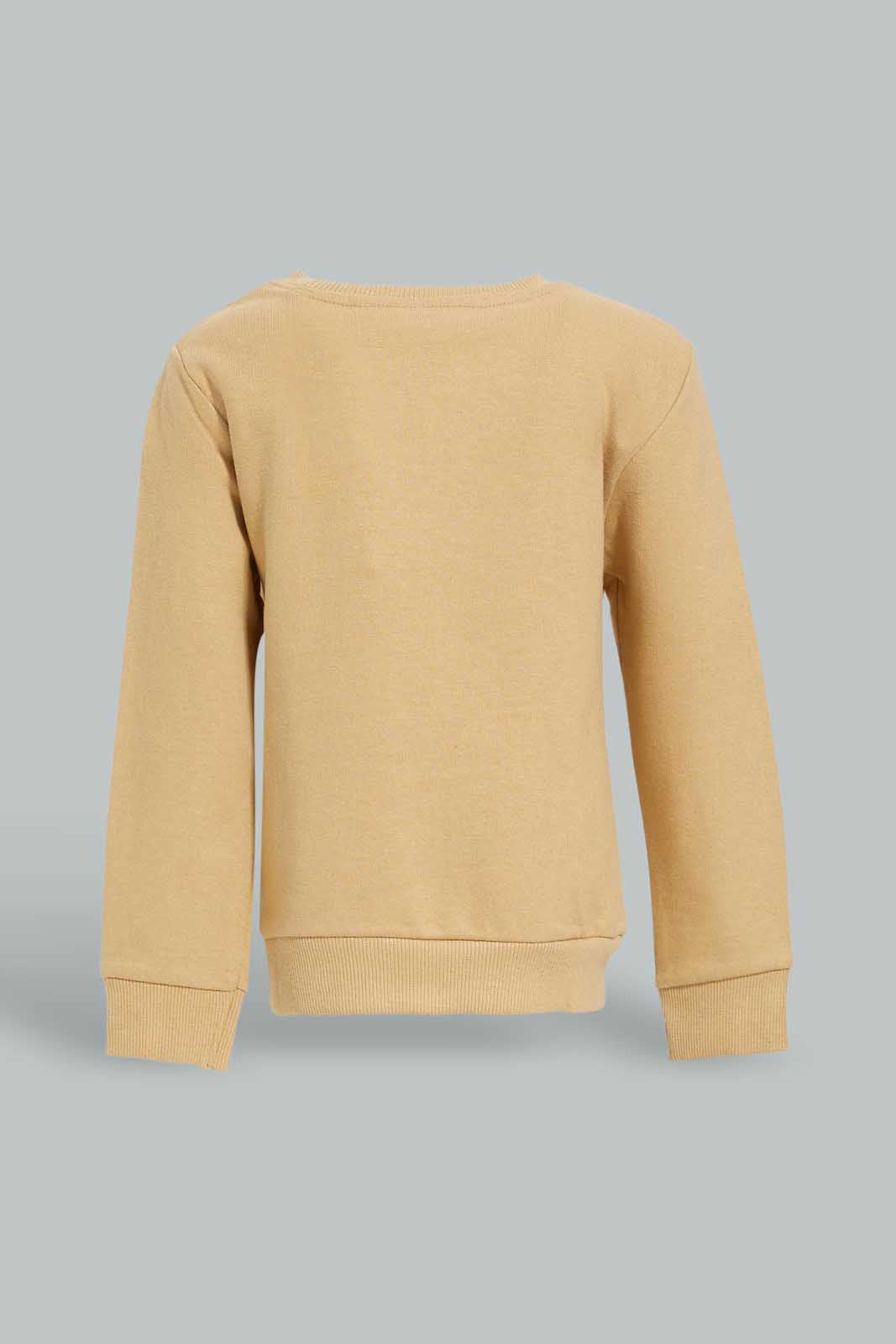 Redtag-Boys-Beige-Shark-Long-Sleeve-Sweatshirts-Category:Sweatshirts,-Colour:Beige,-Deals:New-In,-Dept:Boys,-Filter:Infant-Boys-(3-to-24-Mths),-INB-Sweatshirts,-New-In-INB-APL,-Non-Sale,-Section:Boys-(0-to-14Yrs),-TBL,-W22B-Infant-Boys-3 to 24 Months