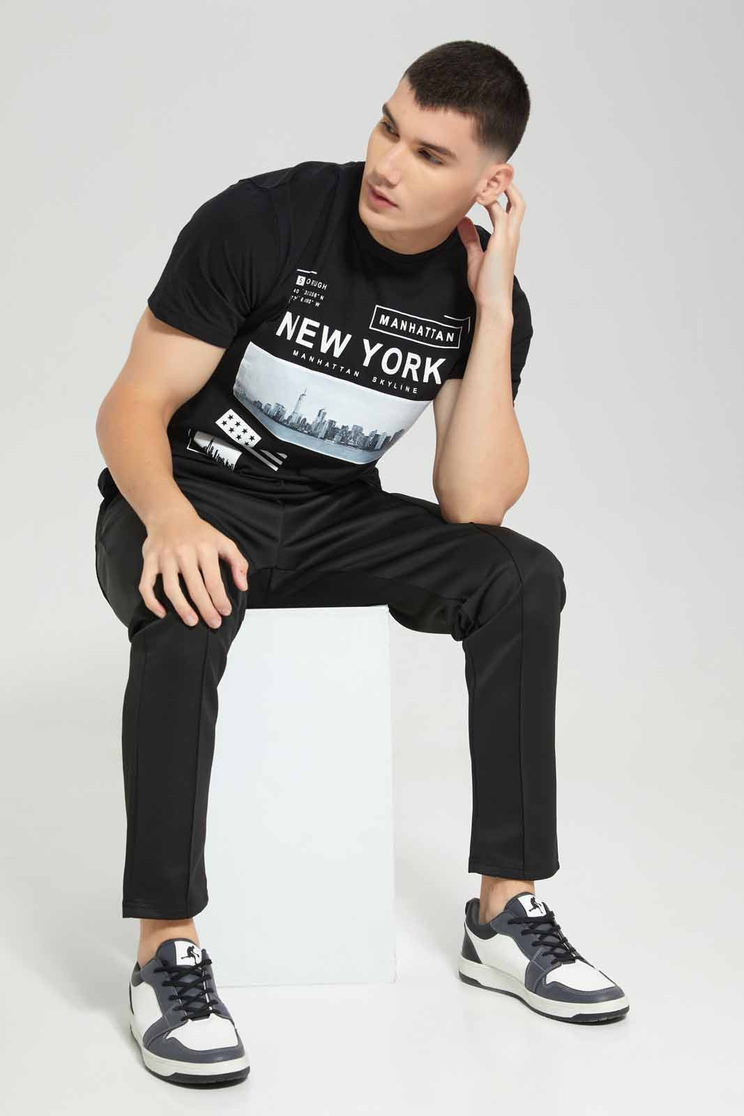 Redtag-Men-Black-Track-Pant-Category:Joggers,-Colour:Black,-Deals:New-In,-Filter:Men's-Clothing,-Men-Joggers,-New-In-Men-APL,-Non-Sale,-Section:Men,-W22B-Men's-
