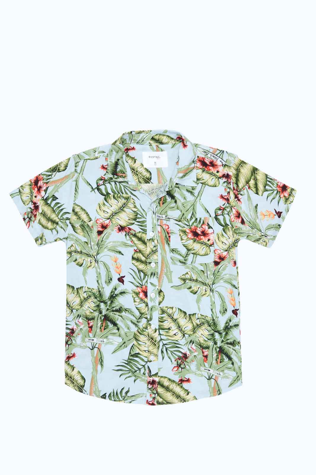 Redtag-Boys-Olive-Aop-Shirt-BSR-Shirts,-Category:Shirts,-Colour:Green,-Deals:New-In,-Dept:Boys,-Filter:Senior-Boys-(8-to-14-Yrs),-New-In-BSR-APL,-Non-Sale,-S23B,-Section:Boys-(0-to-14Yrs)-Senior-Boys-9 to 14 Years