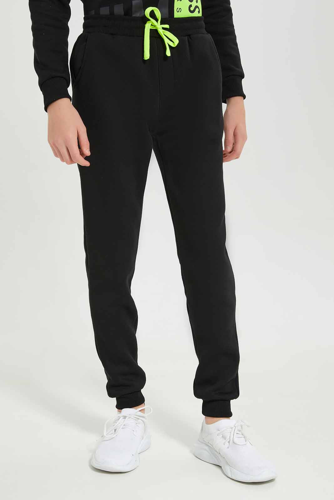 Redtag-Boys-Black-Beast-Jogsuit-BSR-Jog-Sets,-Category:Jog-Sets,-Colour:Black,-Deals:New-In,-Dept:Boys,-Filter:Senior-Boys-(8-to-14-Yrs),-New-In-BSR-APL,-Non-Sale,-Section:Boys-(0-to-14Yrs),-W22B-Senior-Boys-9 to 14 Years