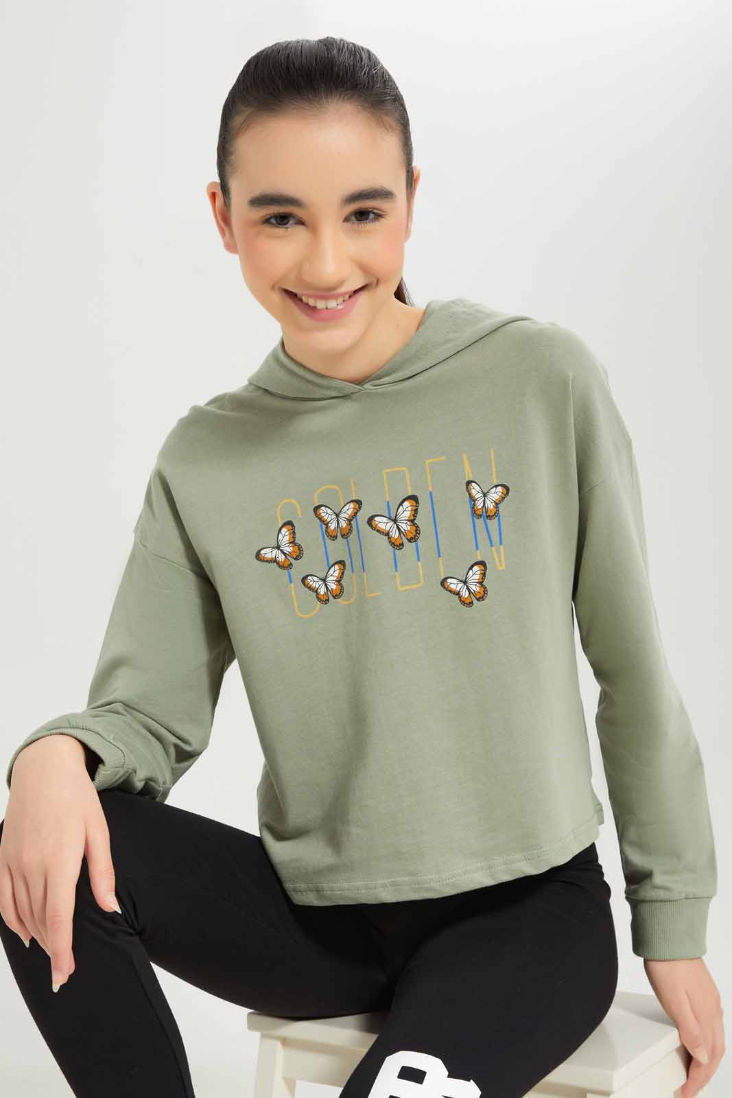 Redtag-Girls-Hoody-Sweatshirt-Category:Sweatshirts,-Colour:Assorted,-Deals:New-In,-Dept:Girls,-Filter:Senior-Girls-(8-to-14-Yrs),-GSR-Sweatshirts,-New-In-GSR-APL,-Non-Sale,-S23A,-Section:Girls-(0-to-14Yrs),-TBL-Senior-Girls-