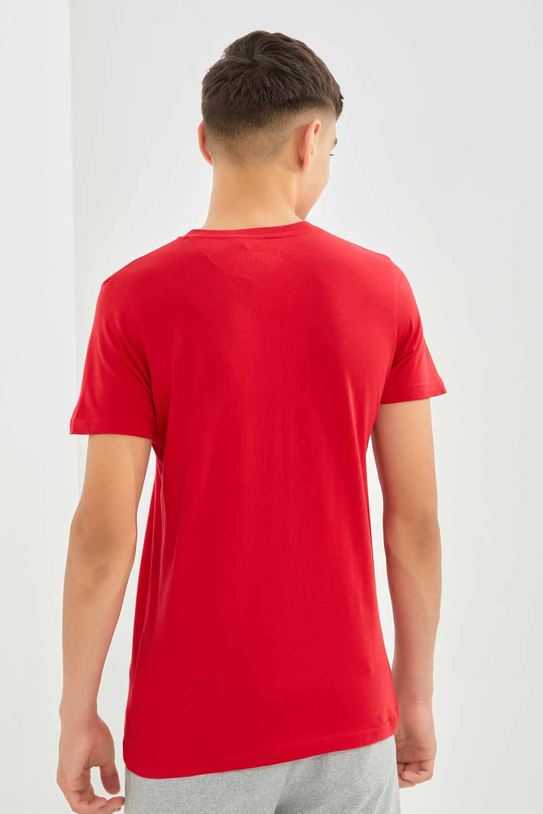 Redtag-Boys-Red-Fortnite-Tee-BSR-T-Shirts,-Category:T-Shirts,-Colour:Red,-Deals:New-In,-Dept:Boys,-Filter:Senior-Boys-(8-to-14-Yrs),-New-In-BSR-APL,-Non-Sale,-S23B,-Section:Boys-(0-to-14Yrs),-TBL-Senior-Boys-