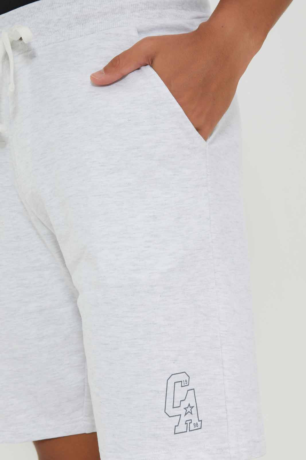 Redtag-Men-Ecru-Loungewear-Short-Category:Shorts,-Colour:Ecru,-Deals:New-In,-Dept:Menswear,-Filter:Men's-Clothing,-Men-Loungewear-Shorts,-Men-Shorts,-New-In-Men-APL,-Non-Sale,-S23A,-Section:Men-Men's-