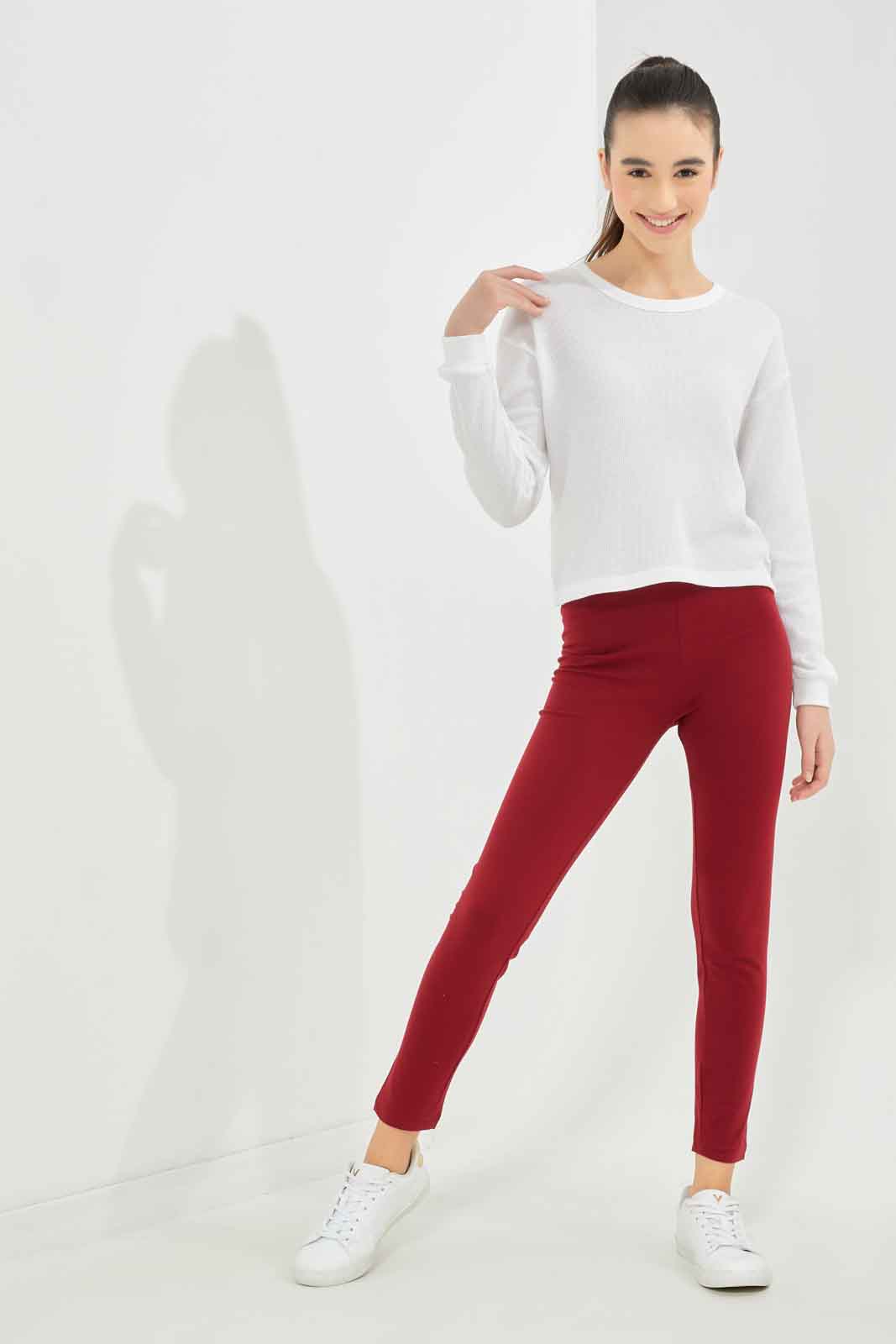 Redtag-Girls-White-Waffle-Sweatshirts-2FOR69,-Category:Sweatshirts,-Colour:White,-Deals:2-FOR-69,-Deals:New-In,-Dept:Girls,-Filter:Senior-Girls-(8-to-14-Yrs),-GSR-Sweatshirts,-New-In-GSR-APL,-Non-Sale,-S23A,-Section:Girls-(0-to-14Yrs),-TBL-Senior-Girls-9 to 14 Years