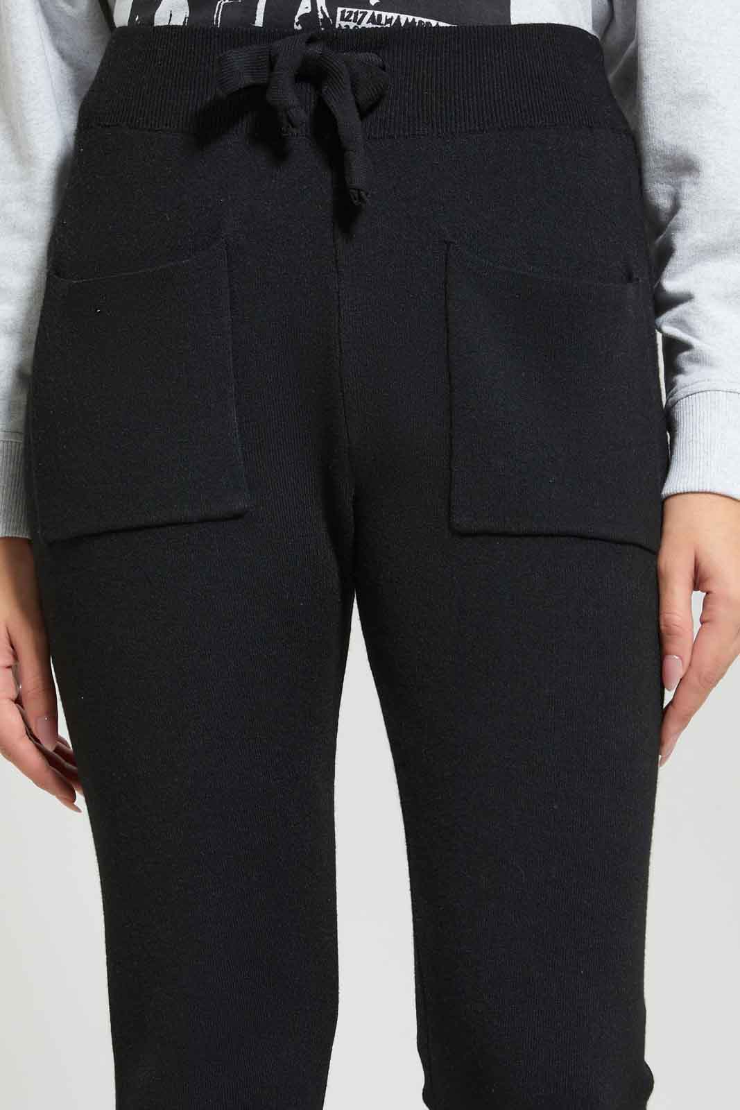 Redtag-Women-Black-Ladies-Sweater-Leggings-Category:Leggings,-Colour:Black,-Deals:New-In,-Filter:Women's-Clothing,-New-In-Women-APL,-Non-Sale,-Section:Women,-W22B,-Women-Leggings-Women's-
